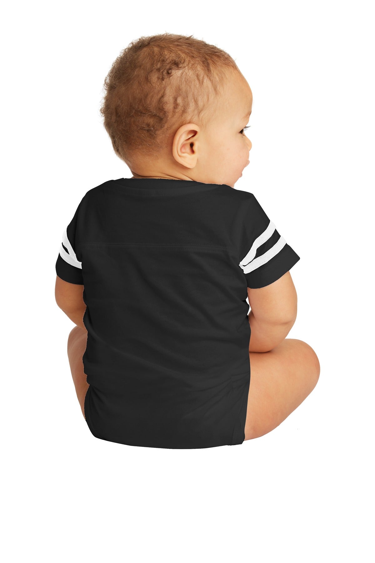 Rabbit Skins Infant Football Fine Jersey Bodysuit