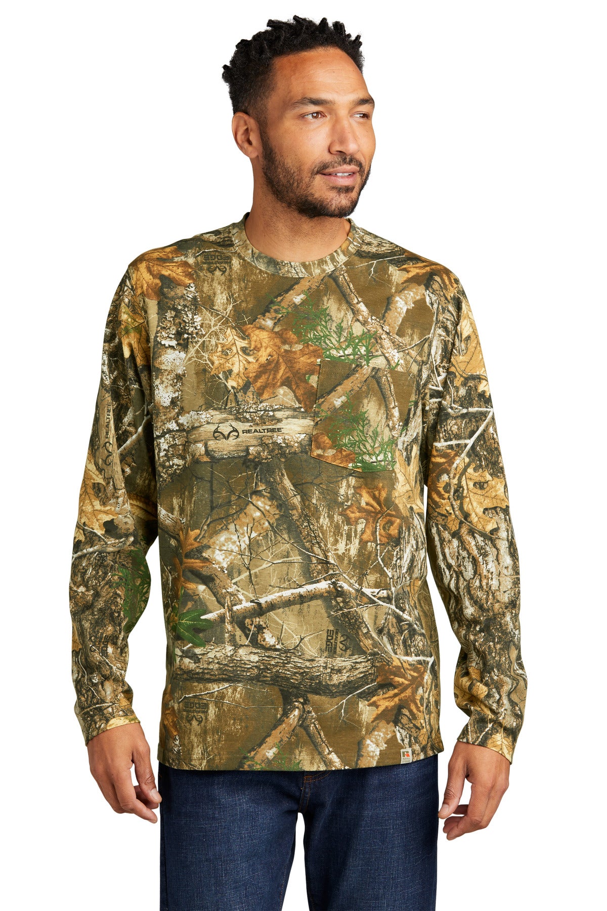 Russell Outdoors Realtree® Long Sleeve Pocket Tee