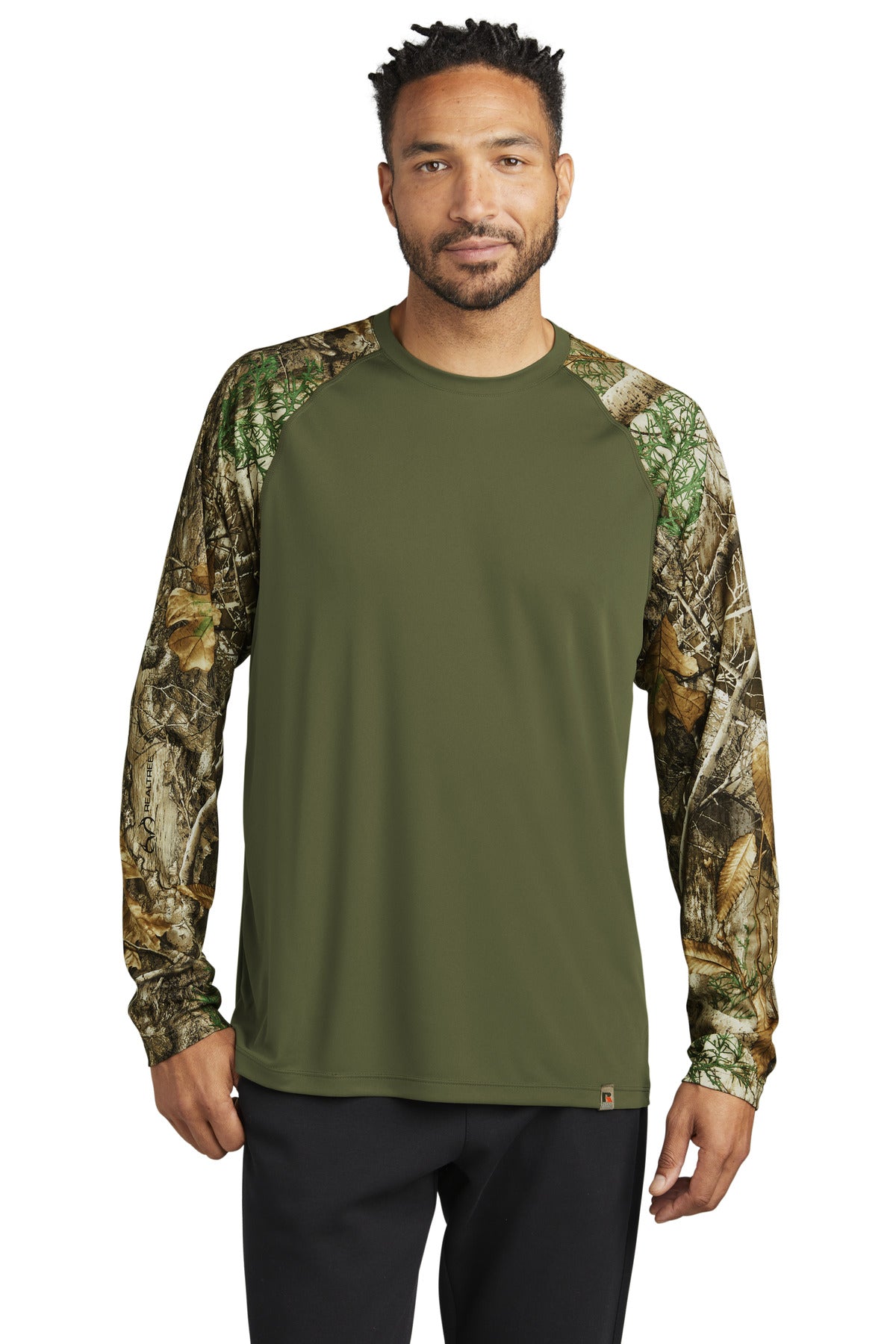 Russell Outdoors Realtree® Colorblock Performance Long Sleeve Tee