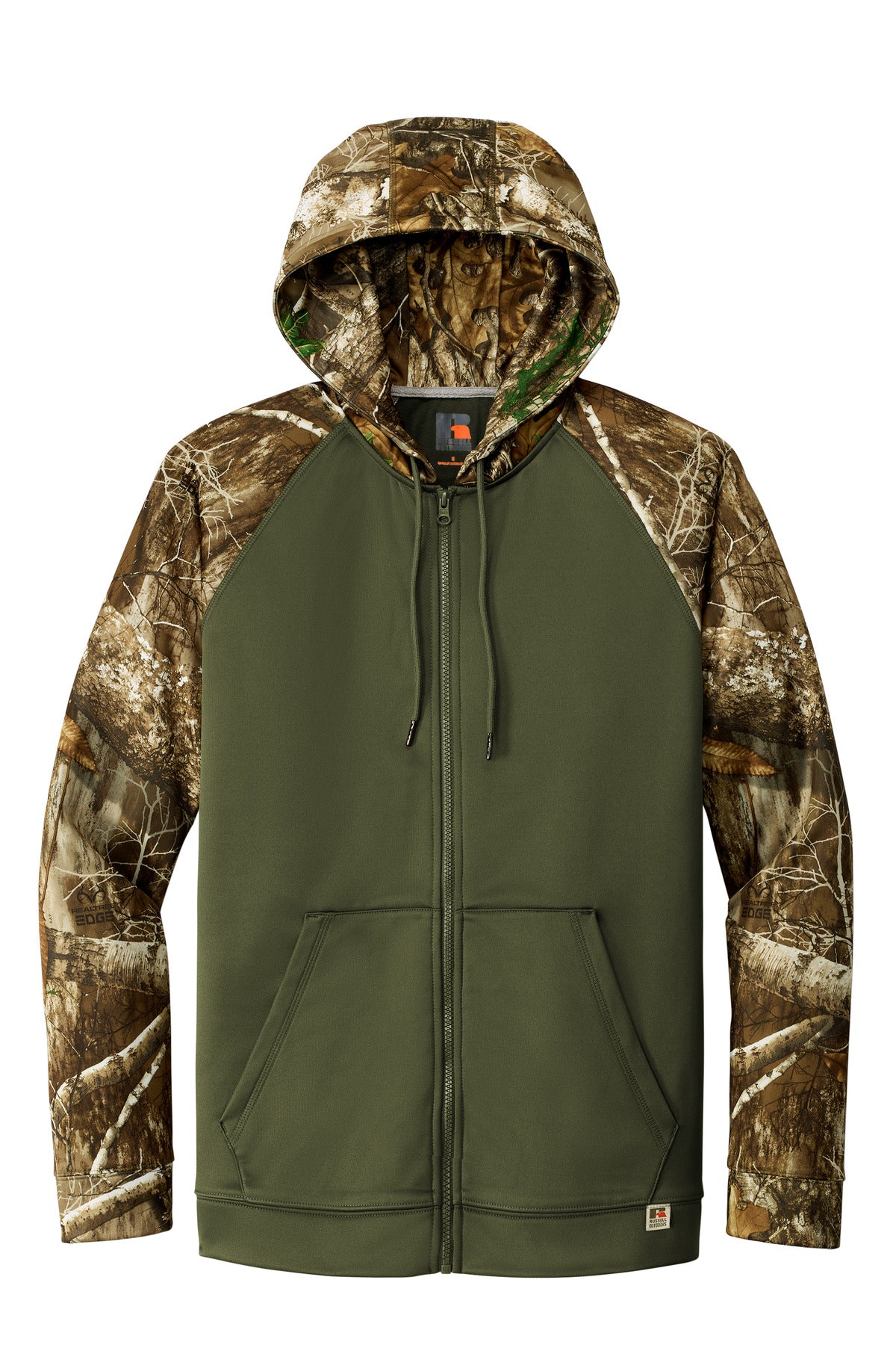 Russell Outdoors Realtree® Performance Colorblock Full-Zip Hoodie