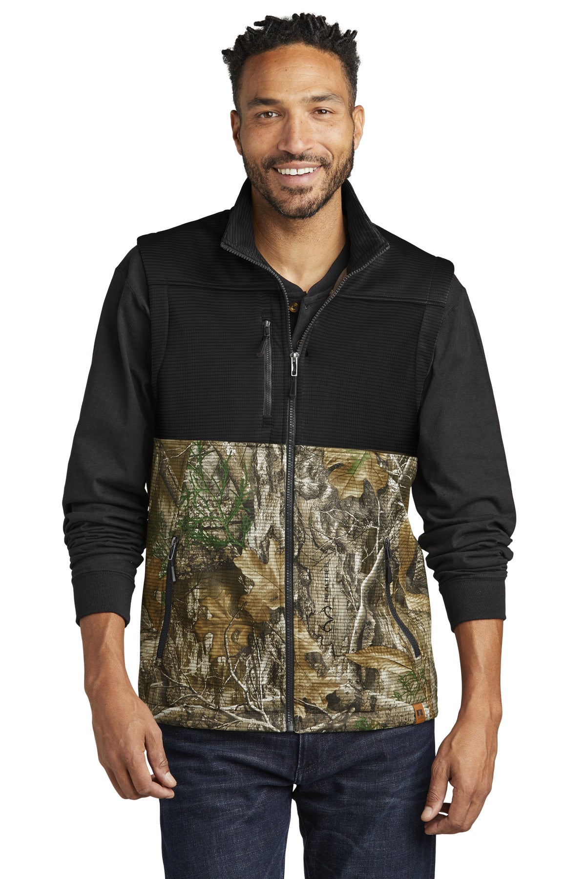 Russell Outdoors Realtree® Atlas Colorblock Soft Shell Vest