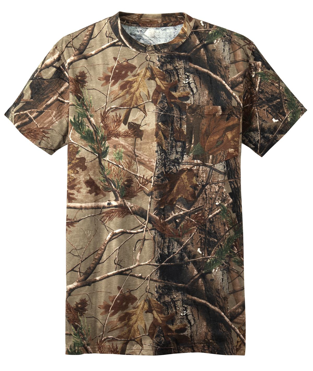 Russell Outdoors - Realtree® Explorer 100% Cotton T-Shirt with Pocket
