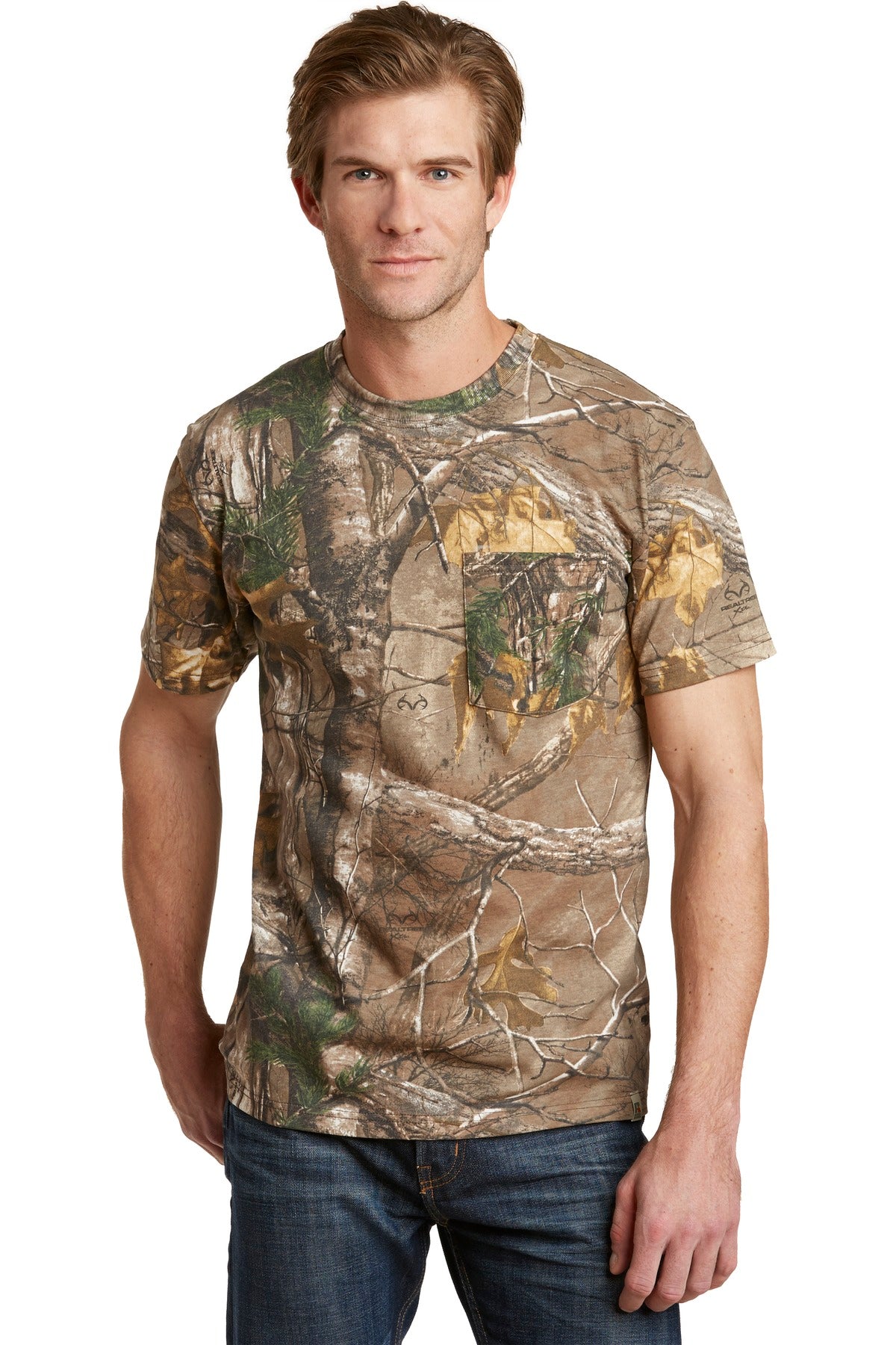 Russell Outdoors - Realtree® Explorer 100% Cotton T-Shirt with Pocket