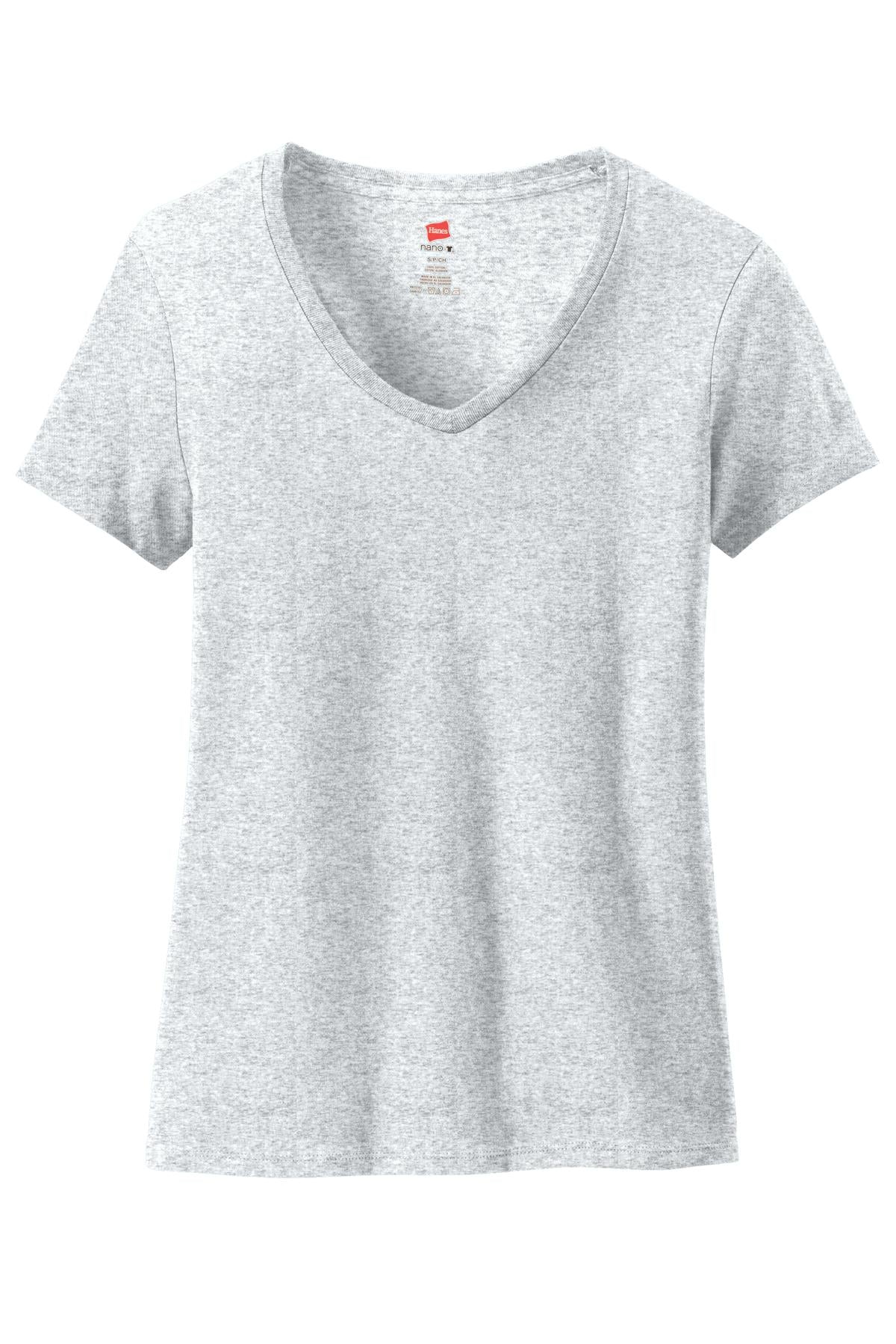 Hanes® Women's Perfect-T Cotton V-Neck T-Shirt