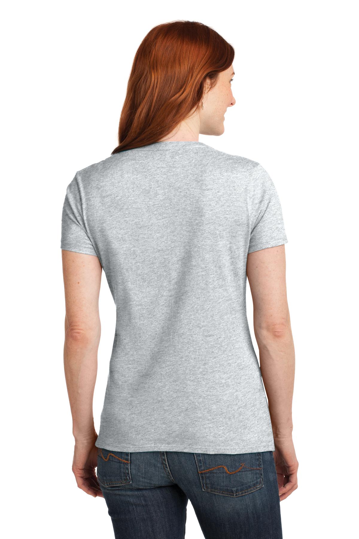 Hanes® Women's Perfect-T Cotton V-Neck T-Shirt