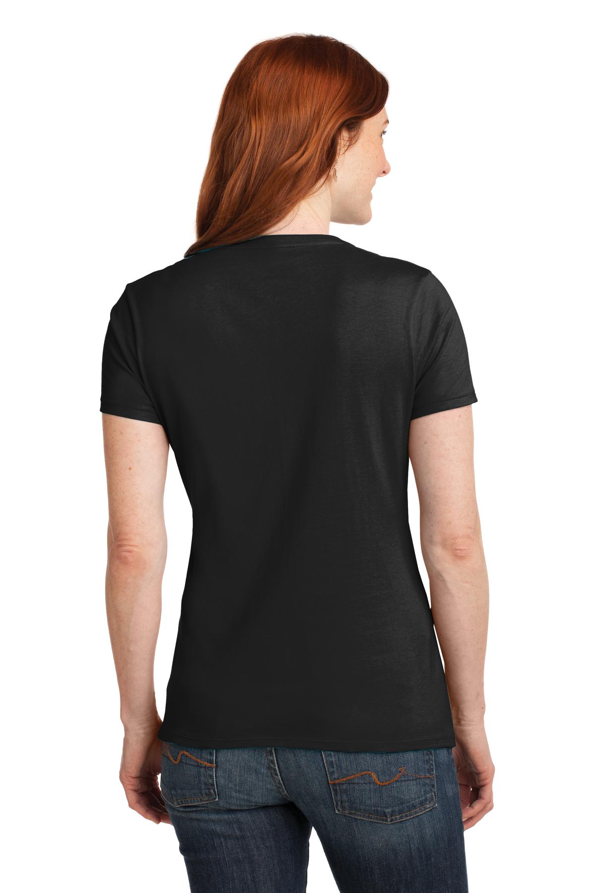 Hanes® Women's Perfect-T Cotton V-Neck T-Shirt