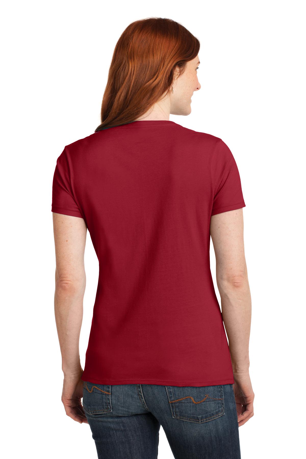Hanes® Women's Perfect-T Cotton V-Neck T-Shirt