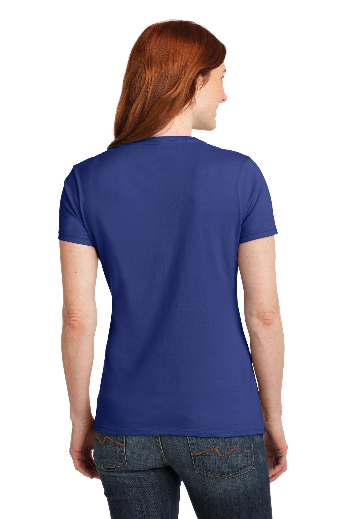 Hanes® Women's Perfect-T Cotton V-Neck T-Shirt