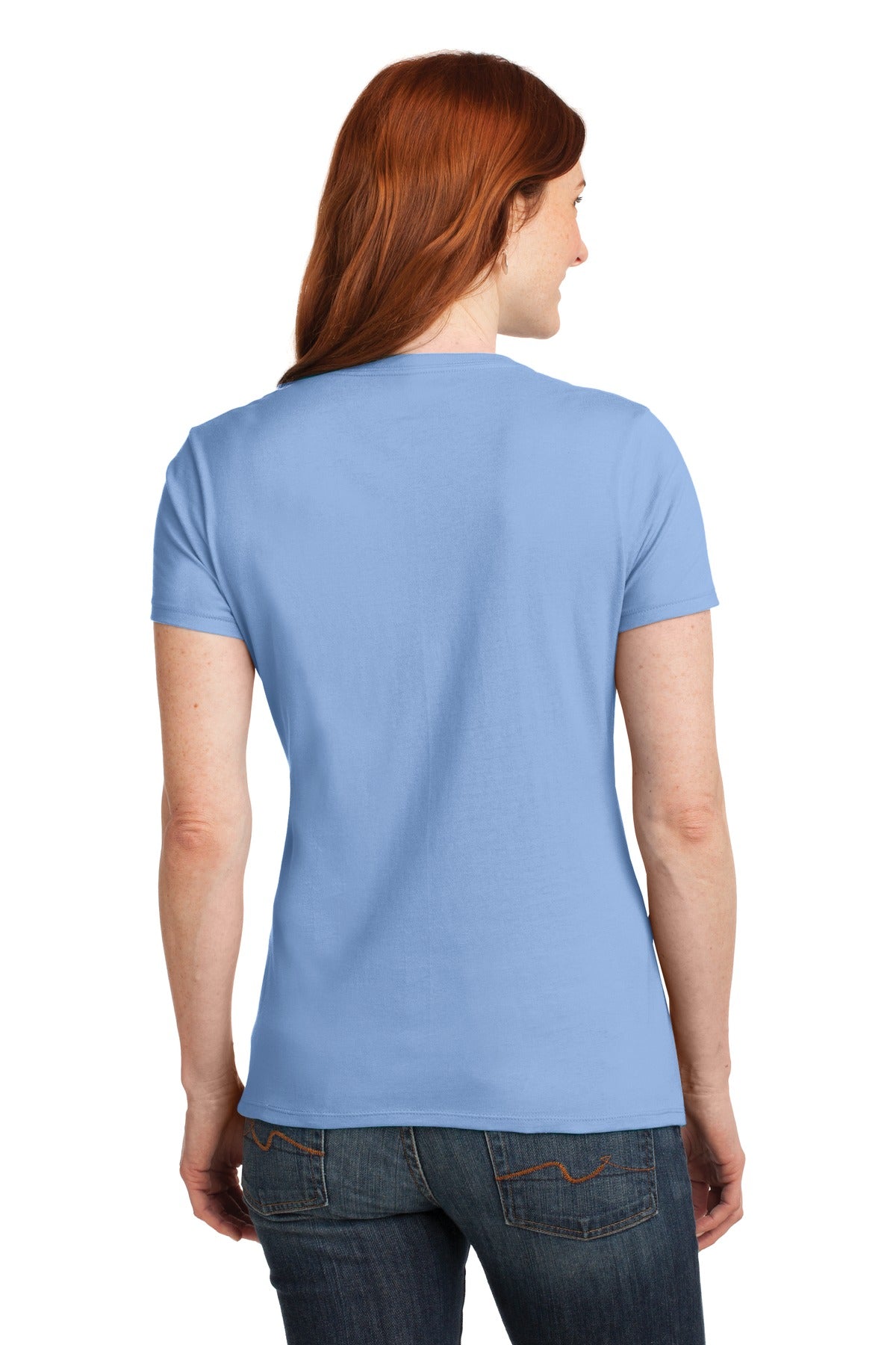 Hanes® Women's Perfect-T Cotton V-Neck T-Shirt