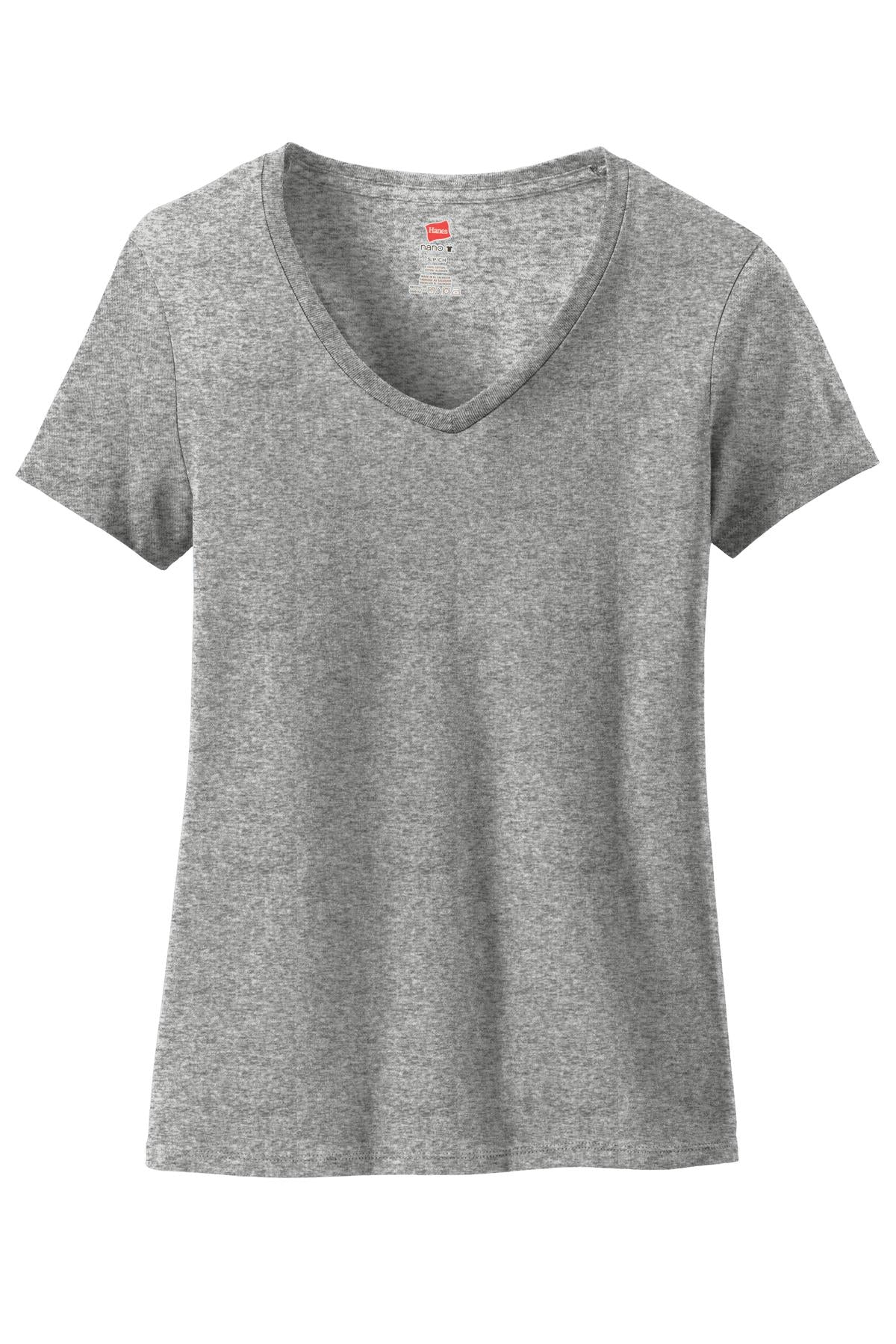 Hanes® Women's Perfect-T Cotton V-Neck T-Shirt