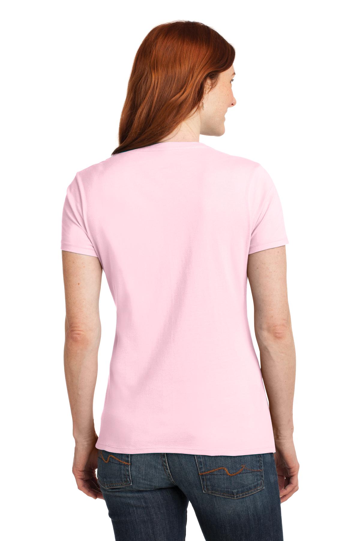 Hanes® Women's Perfect-T Cotton V-Neck T-Shirt