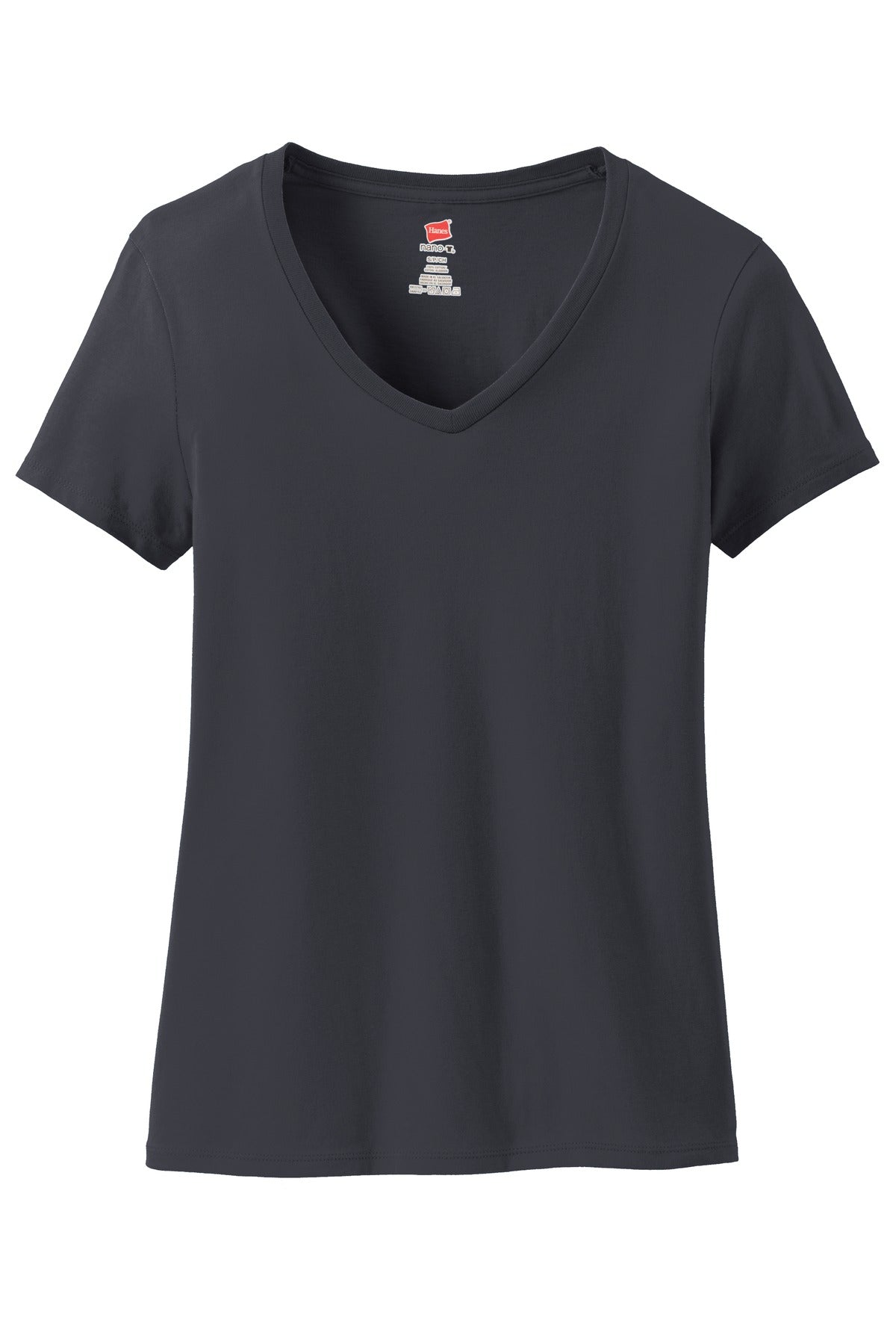 Hanes® Women's Perfect-T Cotton V-Neck T-Shirt