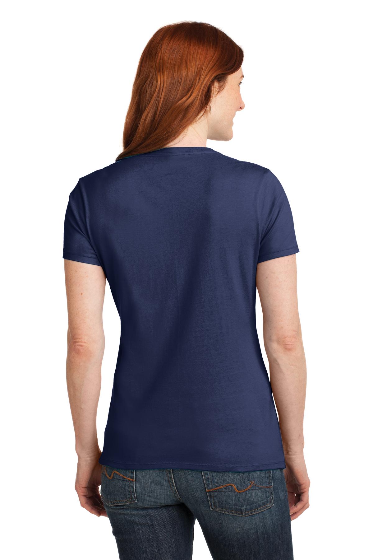Hanes® Women's Perfect-T Cotton V-Neck T-Shirt