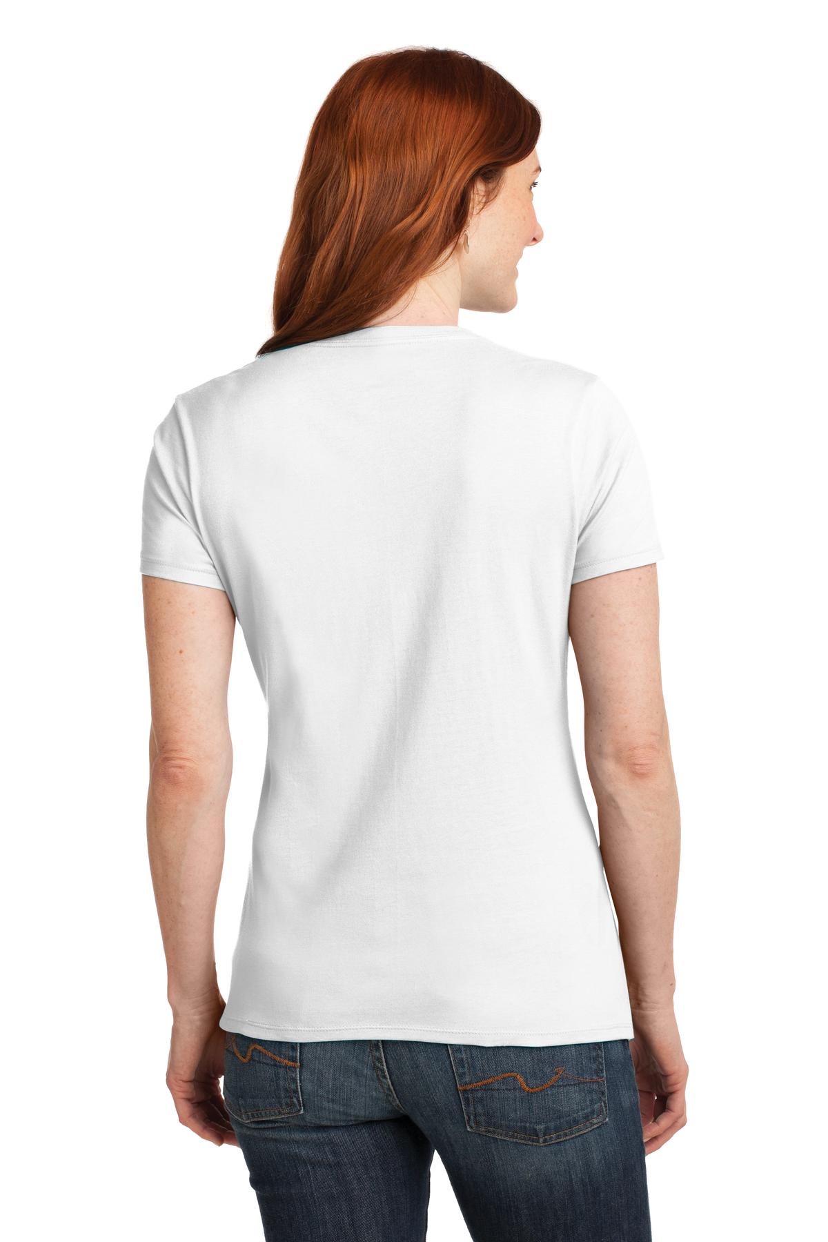 Hanes® Women's Perfect-T Cotton V-Neck T-Shirt
