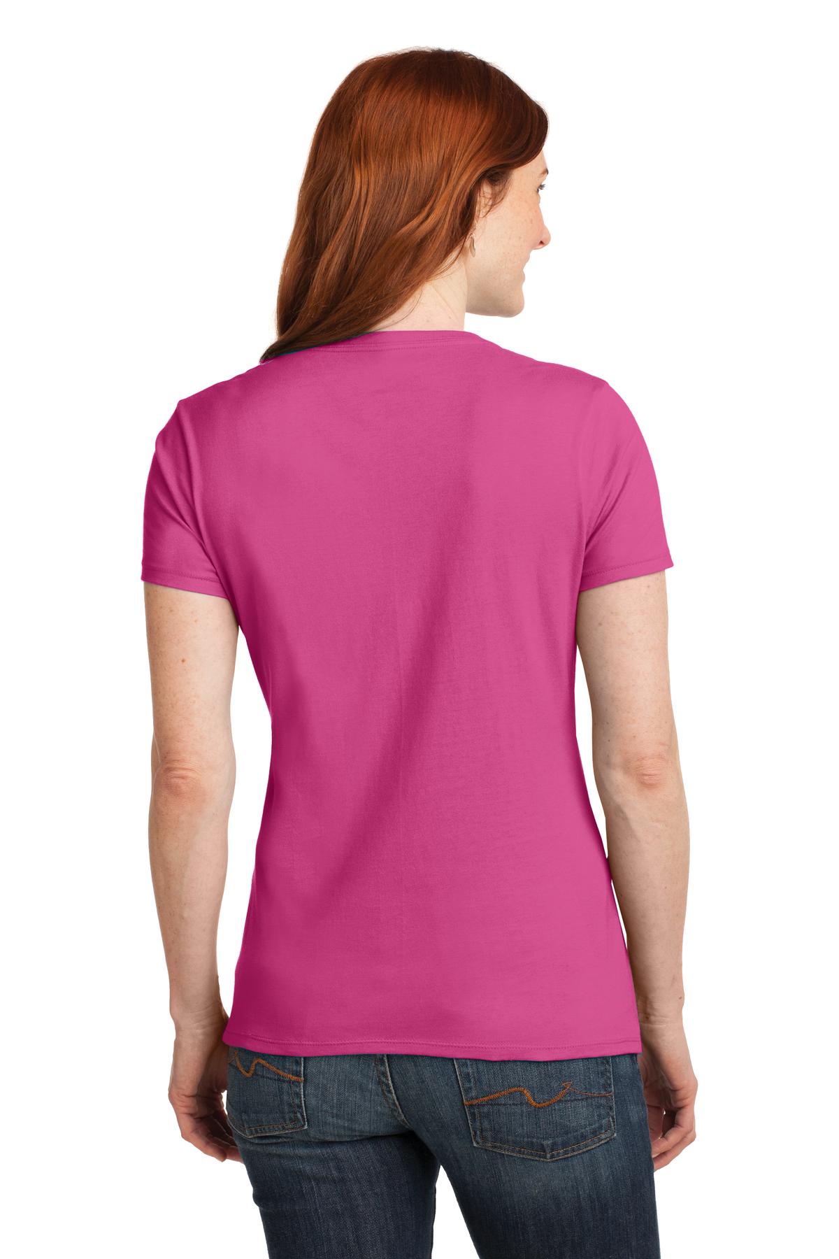 Hanes® Women's Perfect-T Cotton V-Neck T-Shirt