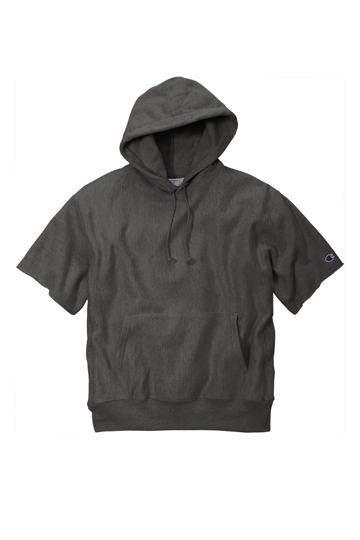 Champion® Reverse Weave® Short Sleeve Hooded Sweatshirt