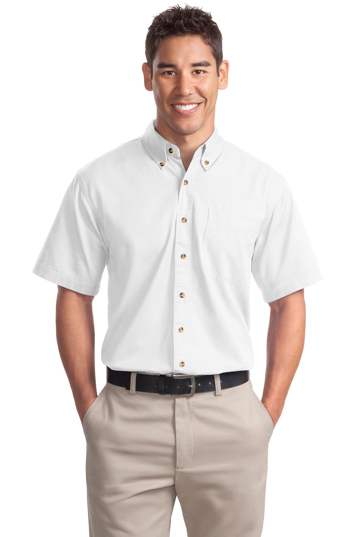Port Authority® Short Sleeve Twill Shirt