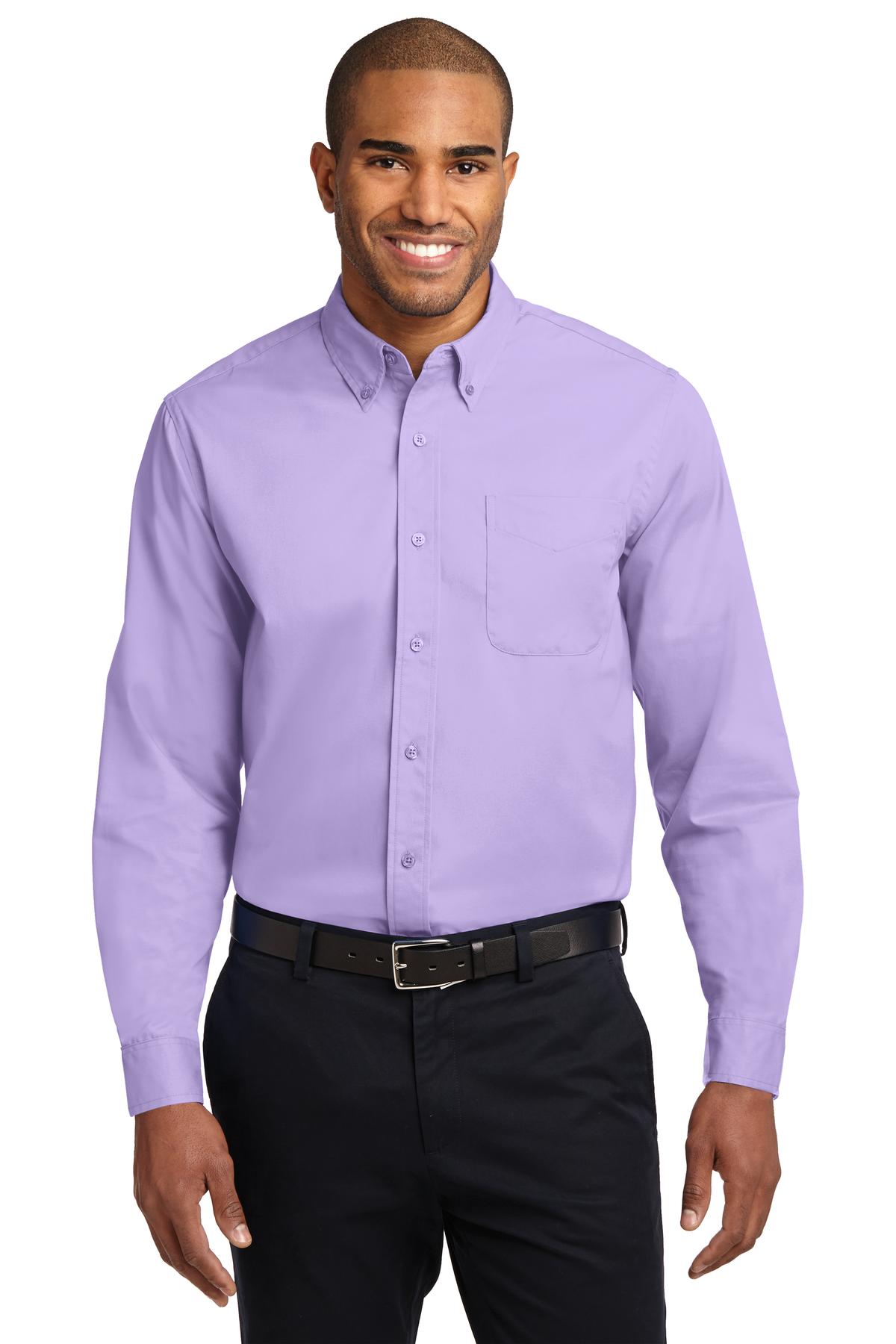 Port Authority® Extended Size Long Sleeve Easy Care Shirt (CORE COLORS)