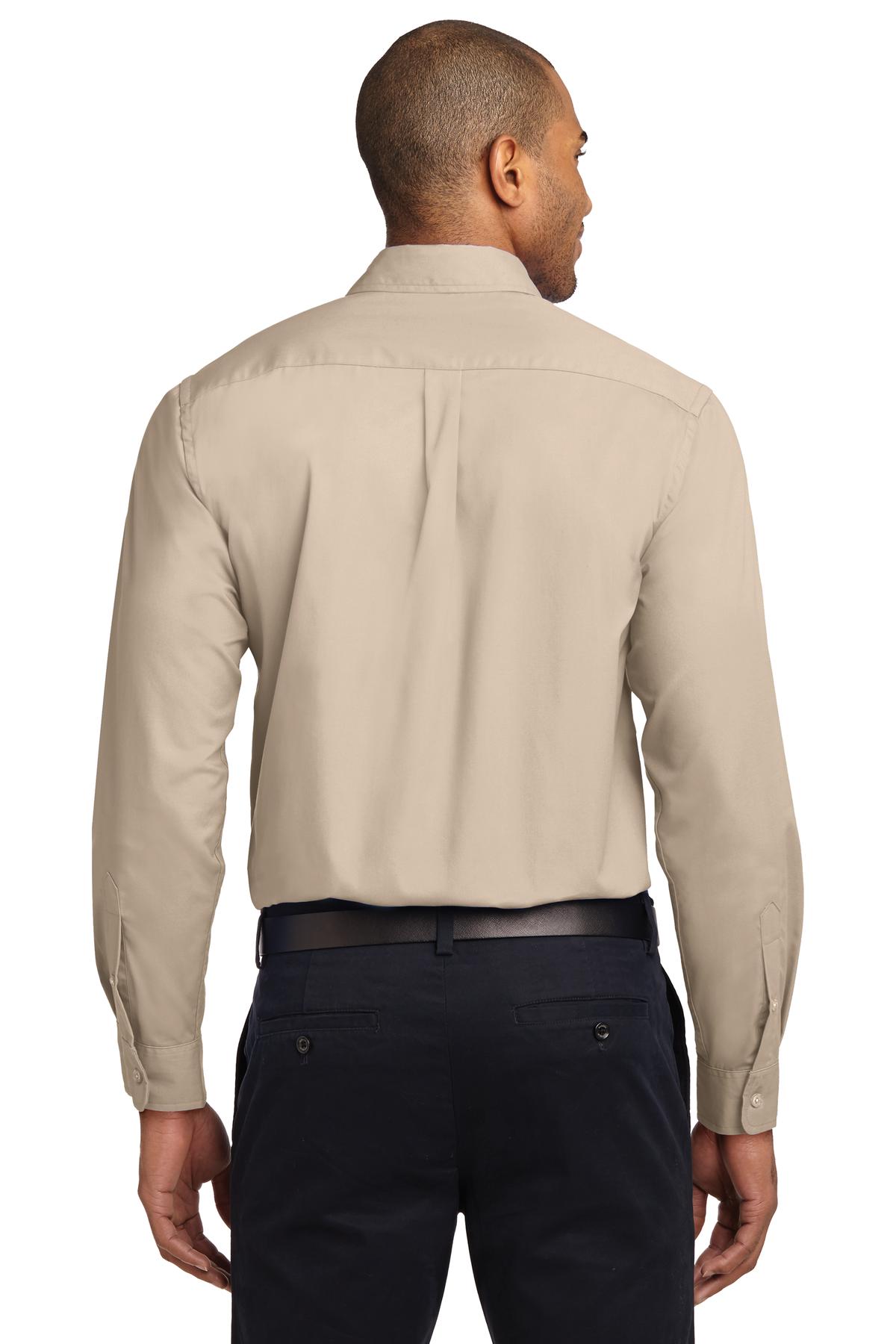 Port Authority® Extended Size Long Sleeve Easy Care Shirt (CORE COLORS)