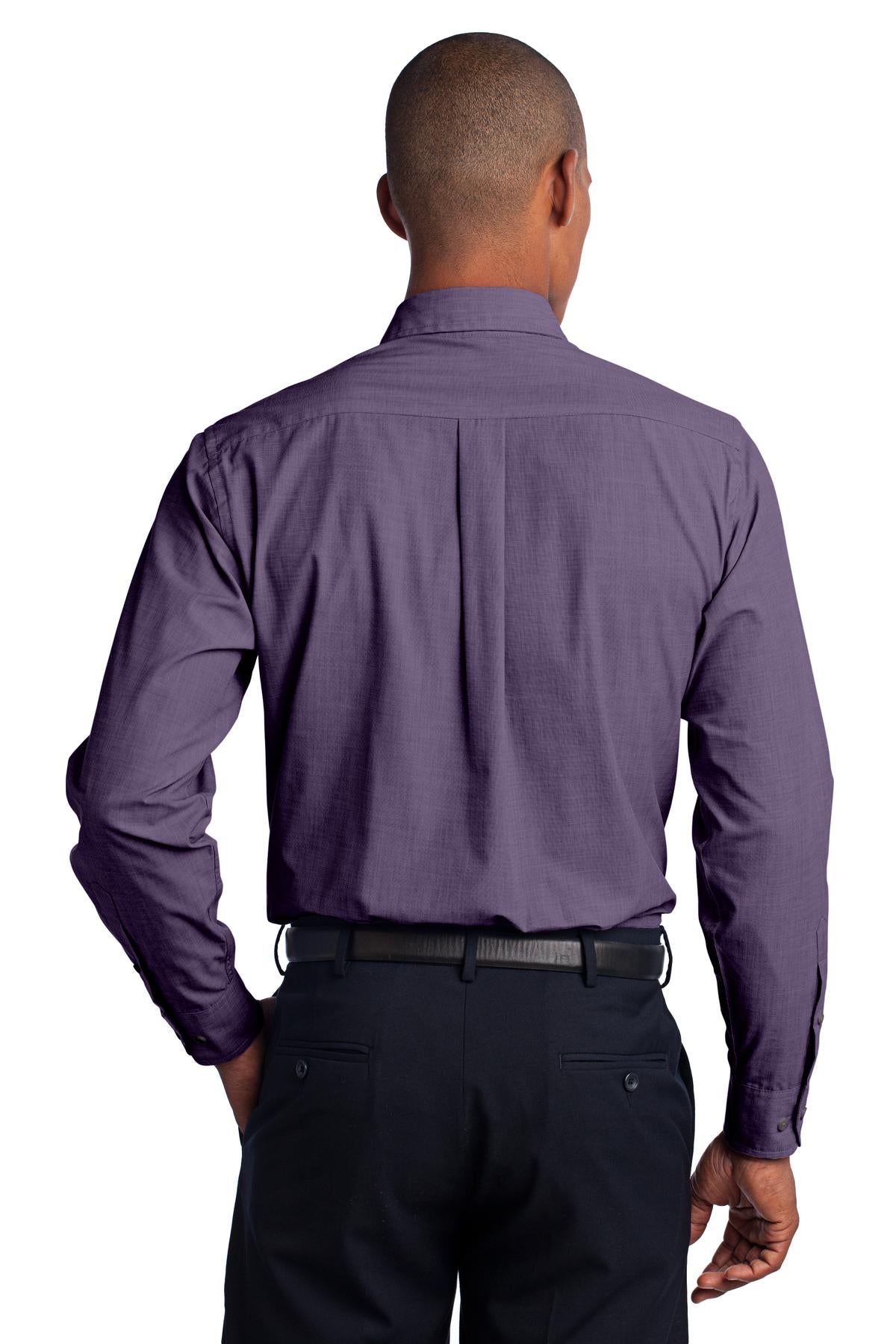 Port Authority® Crosshatch Easy Care Shirt