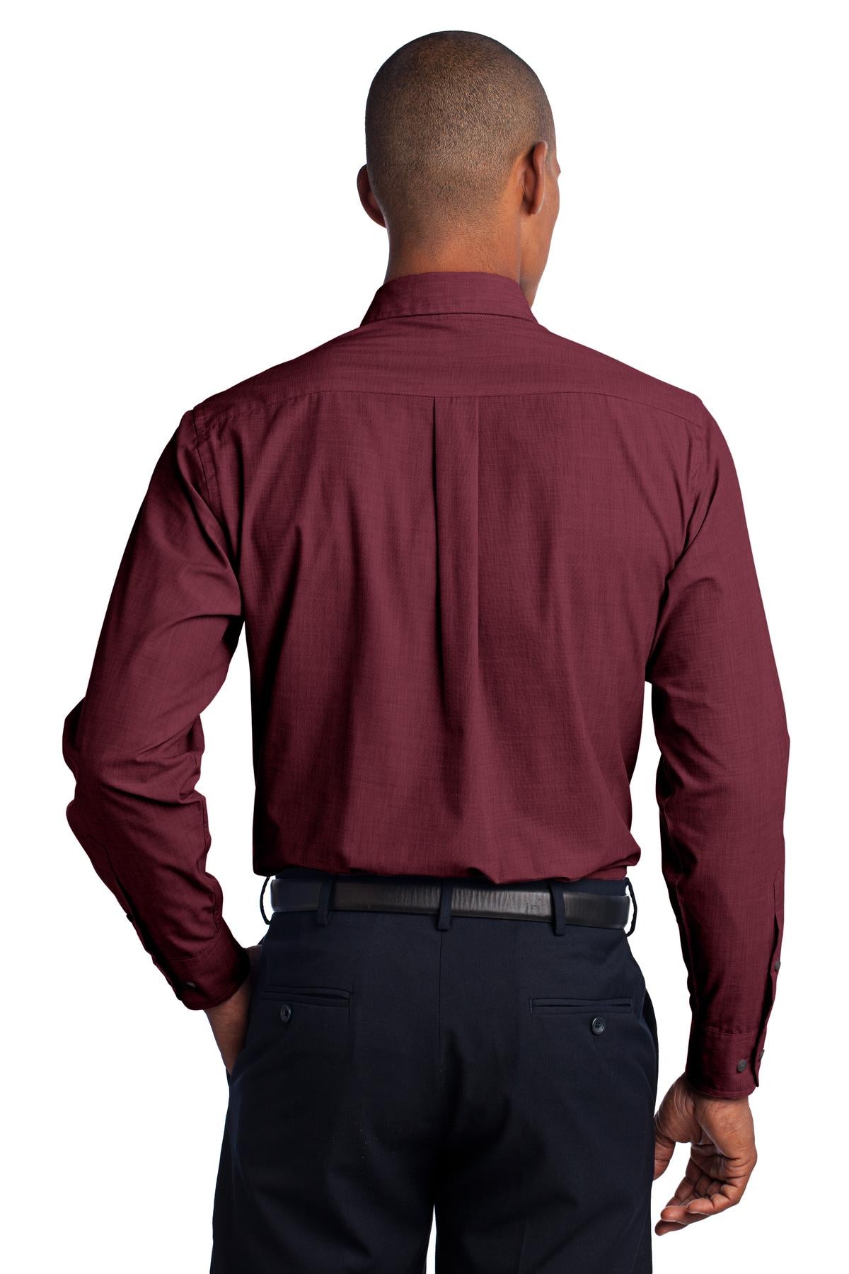 Port Authority® Crosshatch Easy Care Shirt