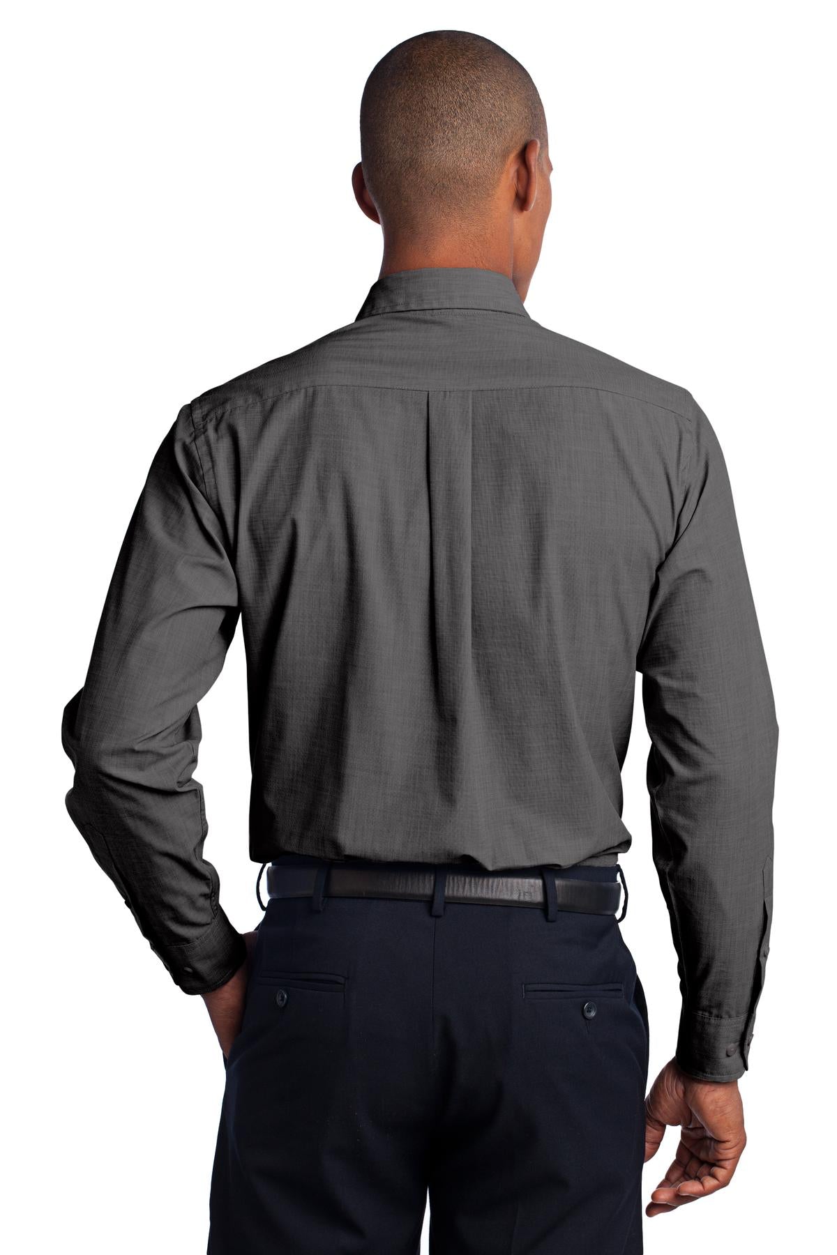 Port Authority® Crosshatch Easy Care Shirt