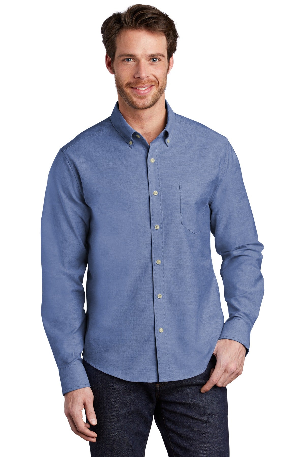Port Authority® Untucked Fit SuperPro Oxford