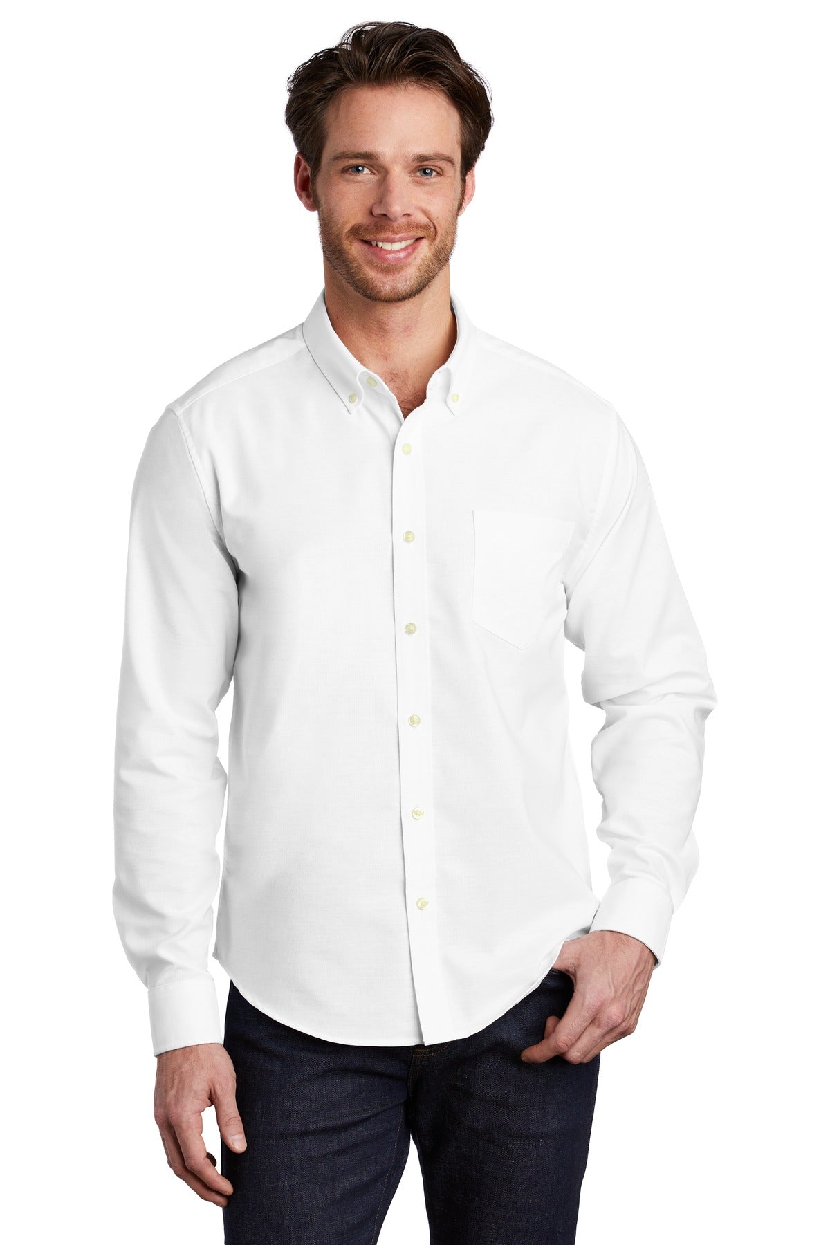 Port Authority® Untucked Fit SuperPro Oxford