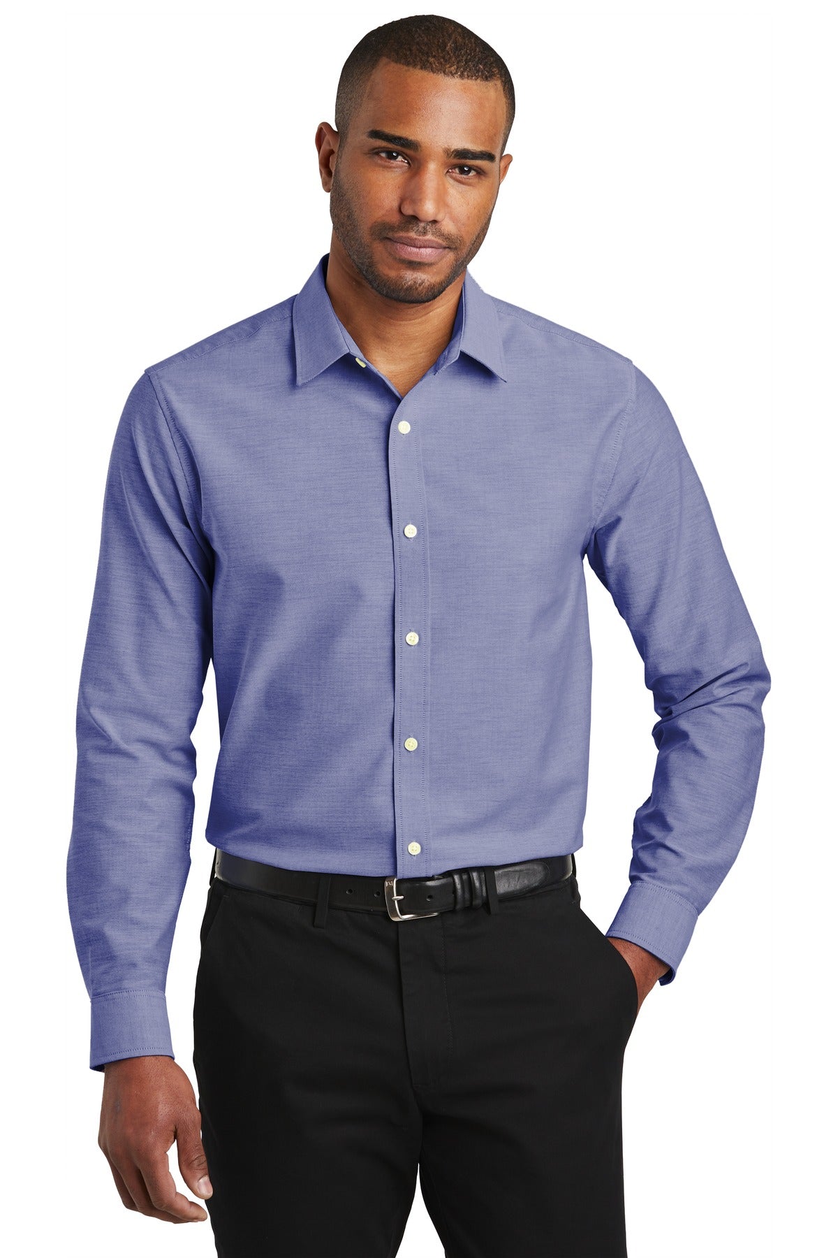 Port Authority® Slim Fit SuperPro Oxford Shirt