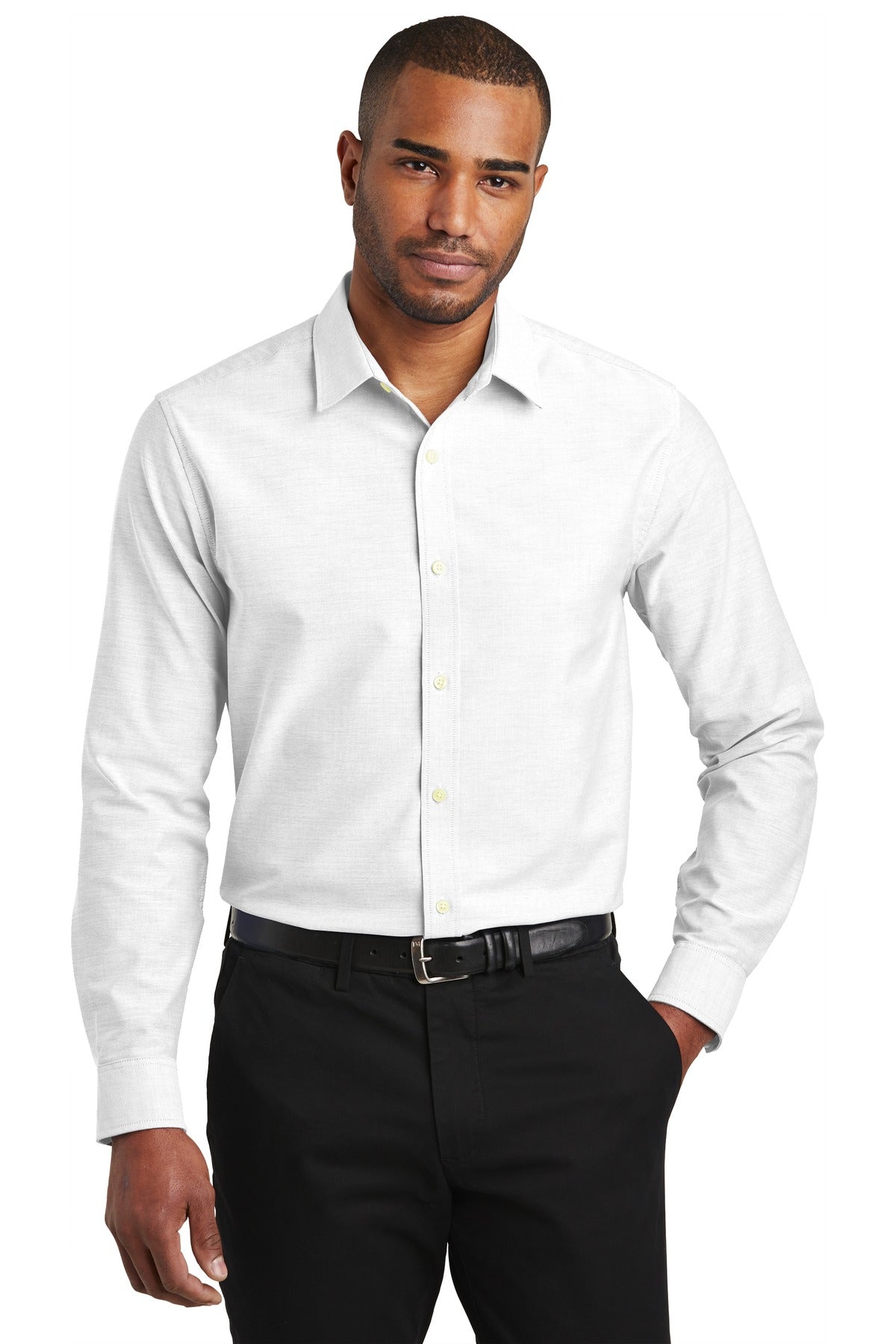 Port Authority® Slim Fit SuperPro Oxford Shirt