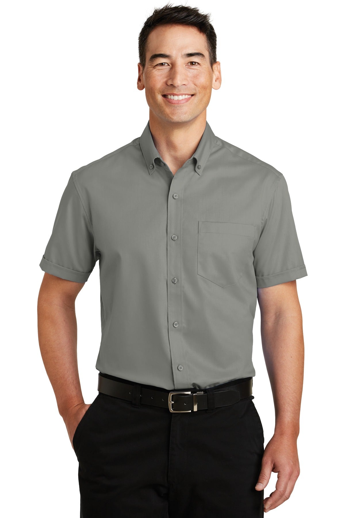 Port Authority® Short Sleeve SuperPro Twill Shirt