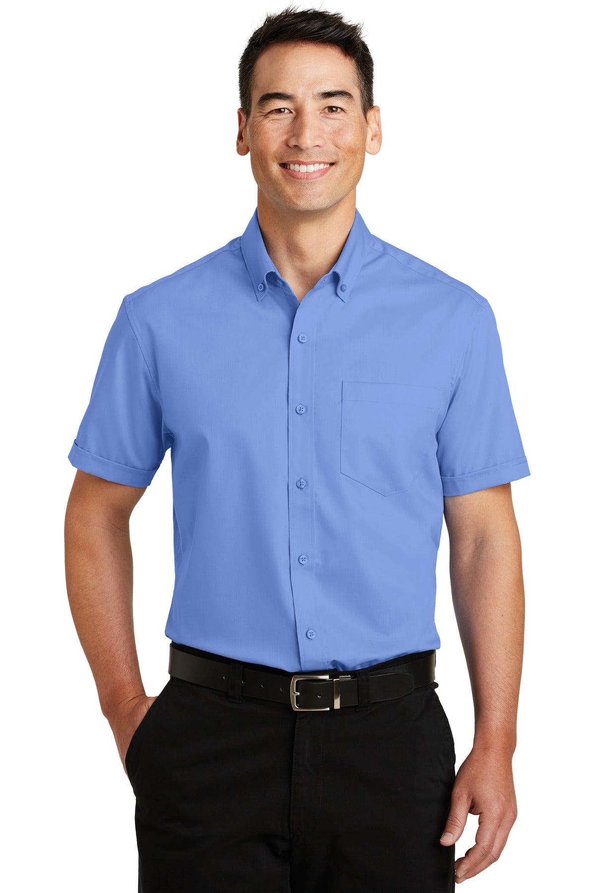 Port Authority® Short Sleeve SuperPro Twill Shirt