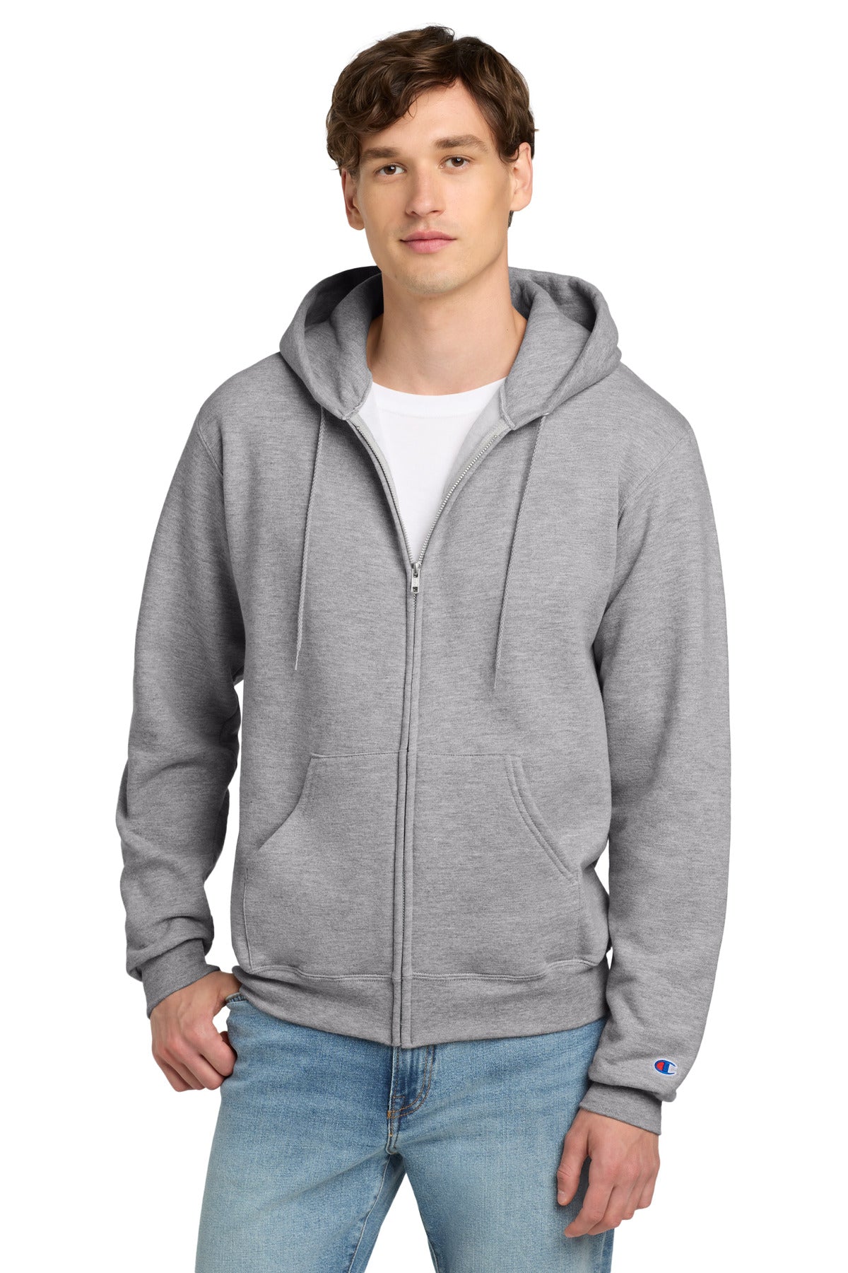 Champion® Powerblend® Full-Zip Hoodie.