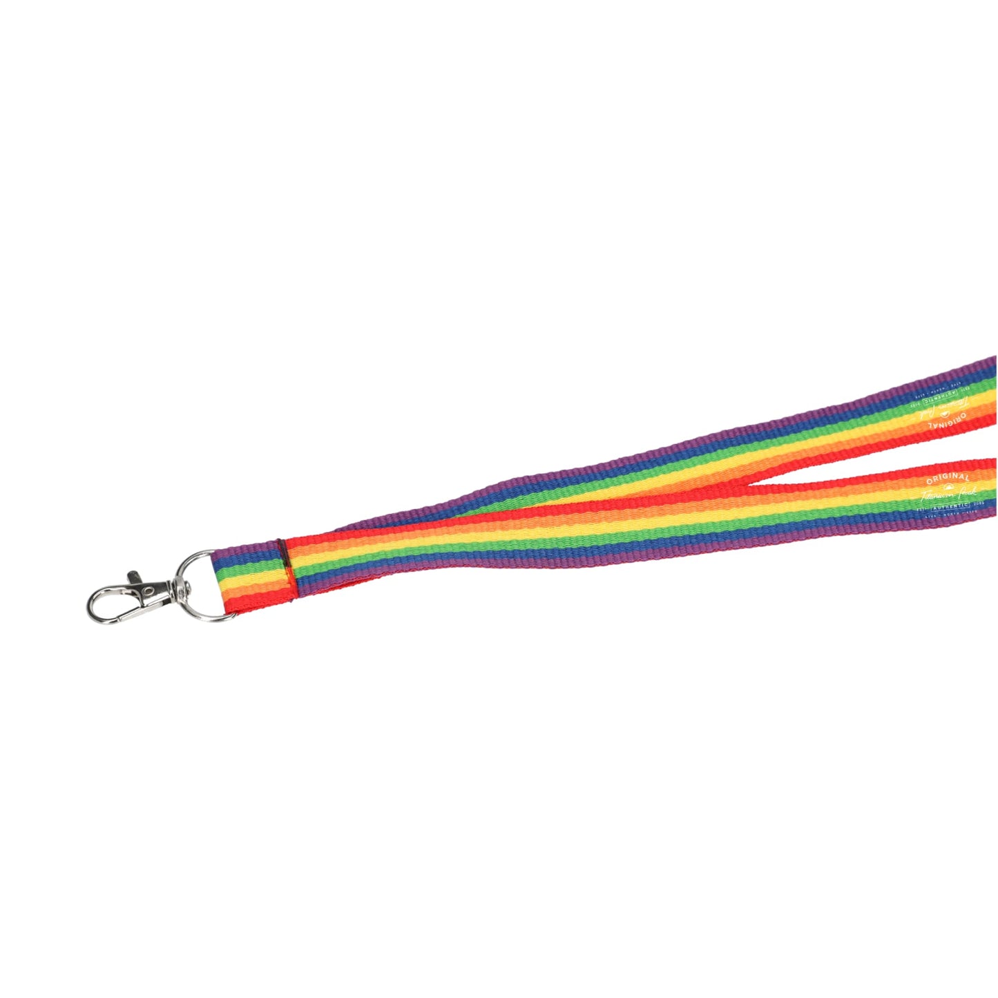 Recycled Polyester Rainbow Lanyard