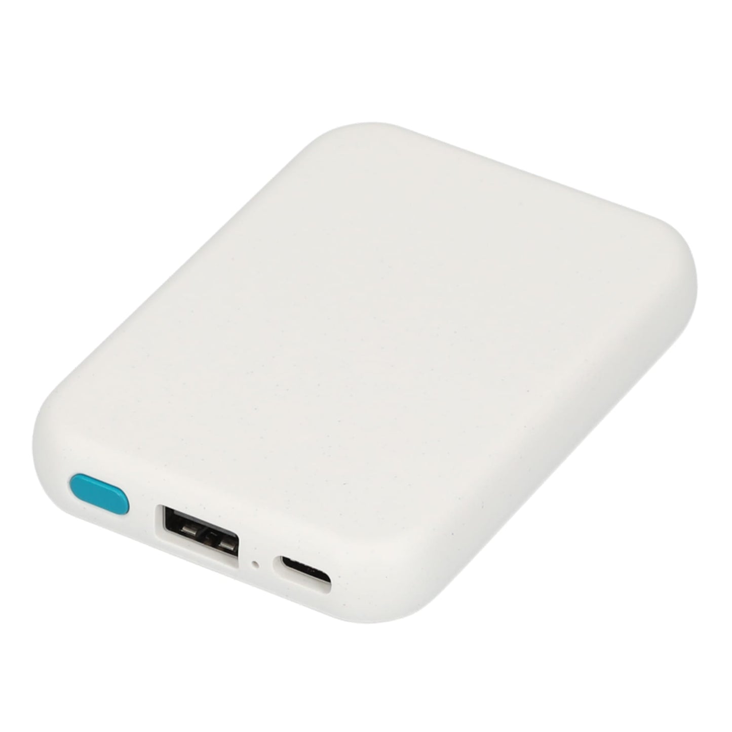 Recycled ABS 3000 mAh Wireless Power Bank with Full Color Print