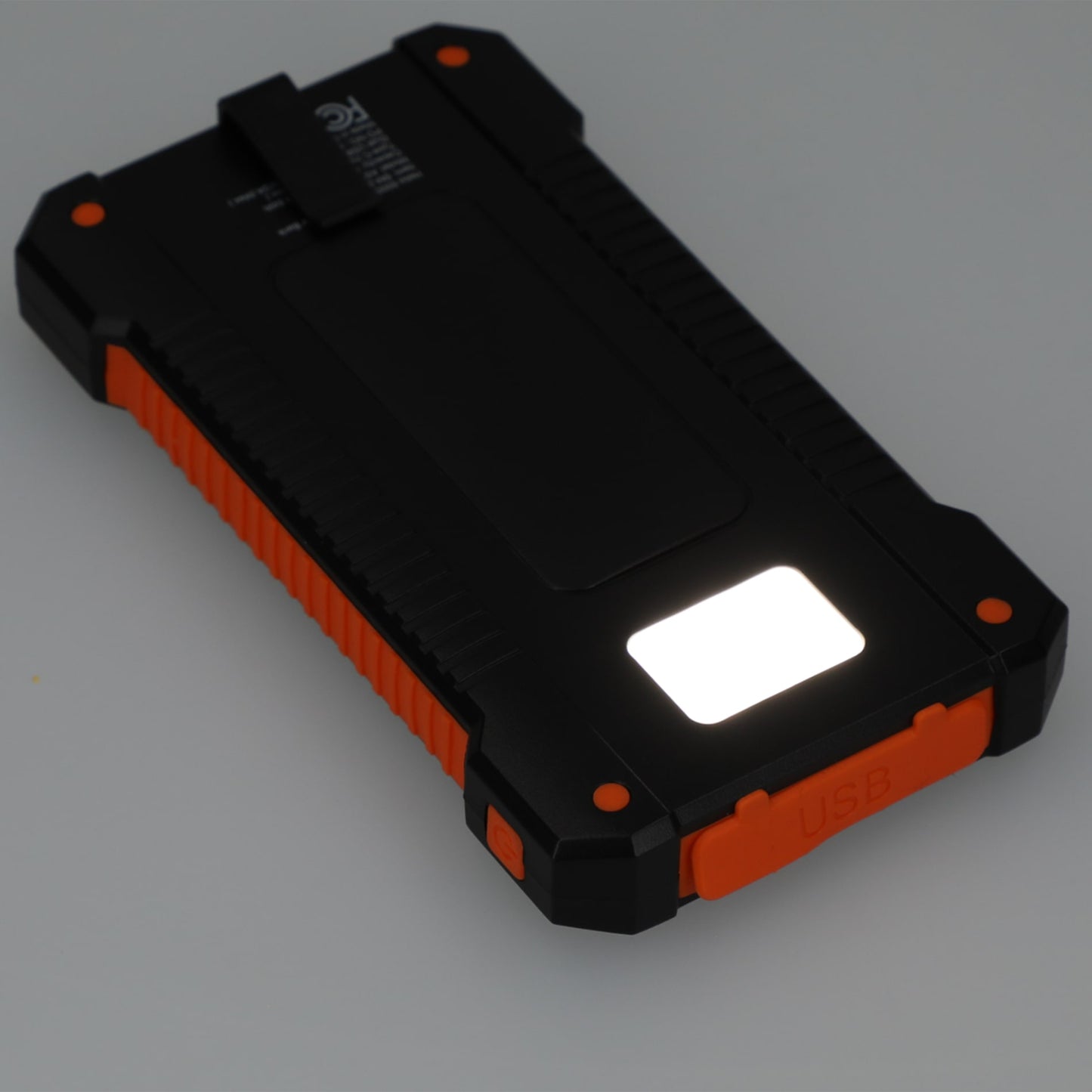 Helio 5000 mAh Solar Power Bank with Full Color Print