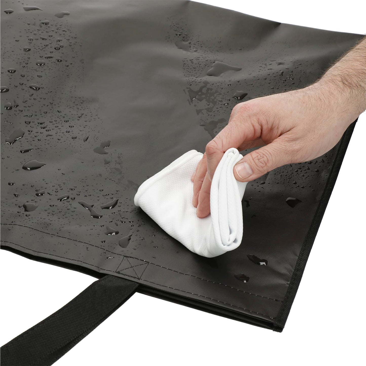 Double Laminated Wipeable Grocery Tote