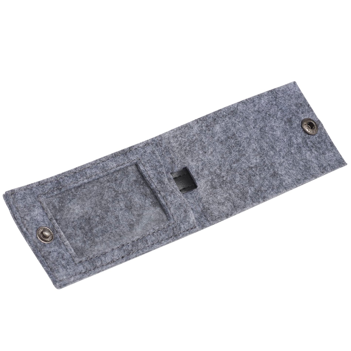 THE GOODS™ Recycled Felt Luggage Tag with 1 Color Print