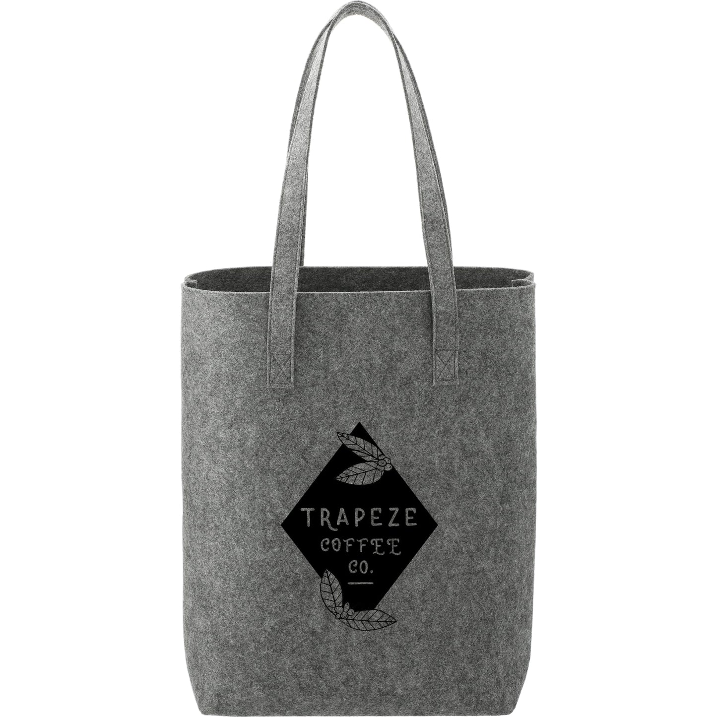 Recycled Felt Shopper Tote with Full Color Print