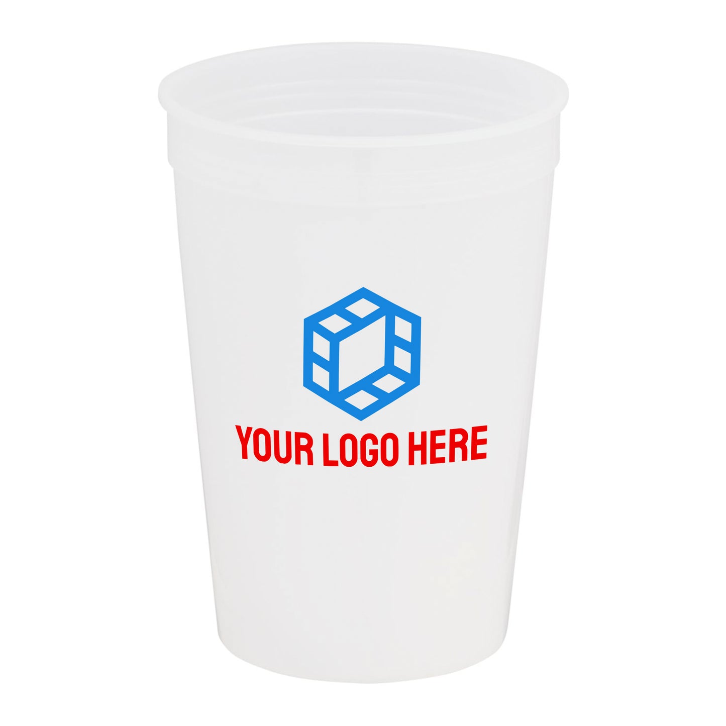 Solid 16oz Recycled Stadium Cup