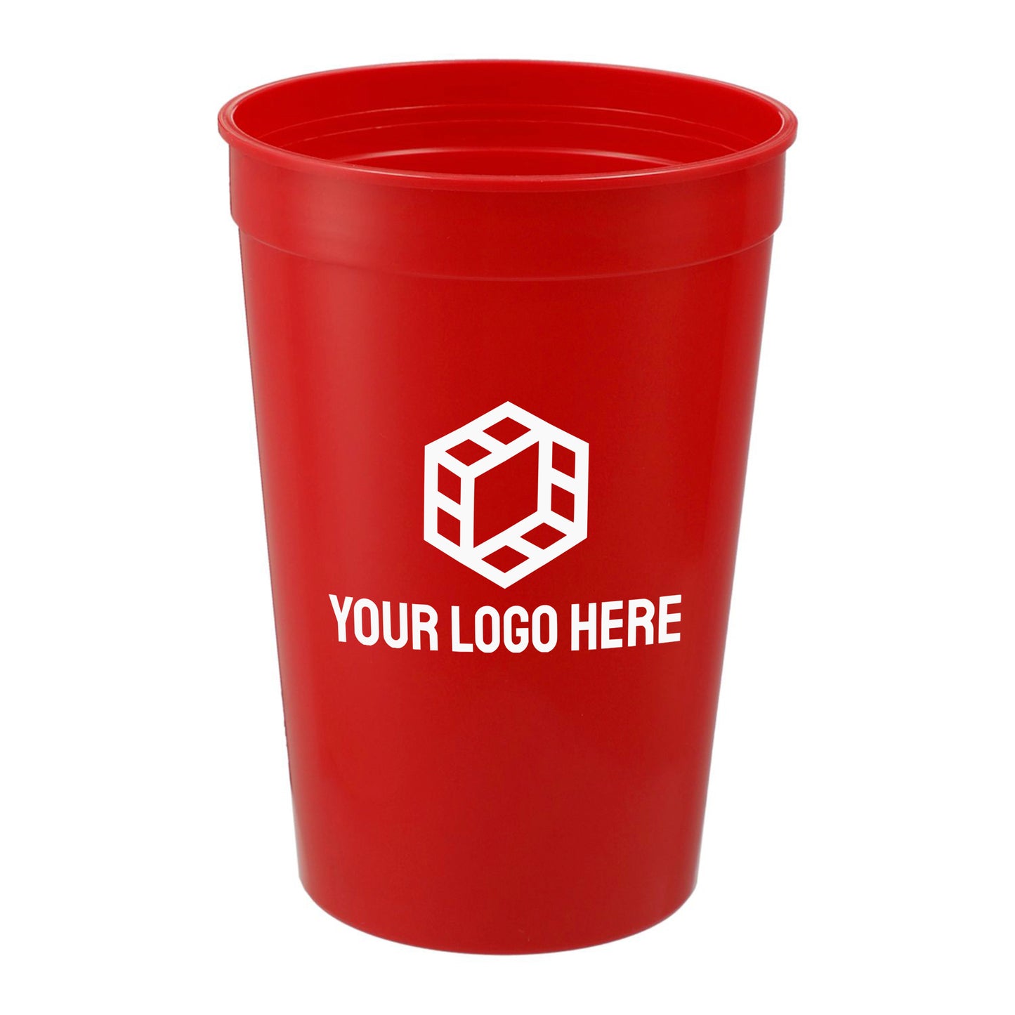 Solid 16oz Recycled Stadium Cup