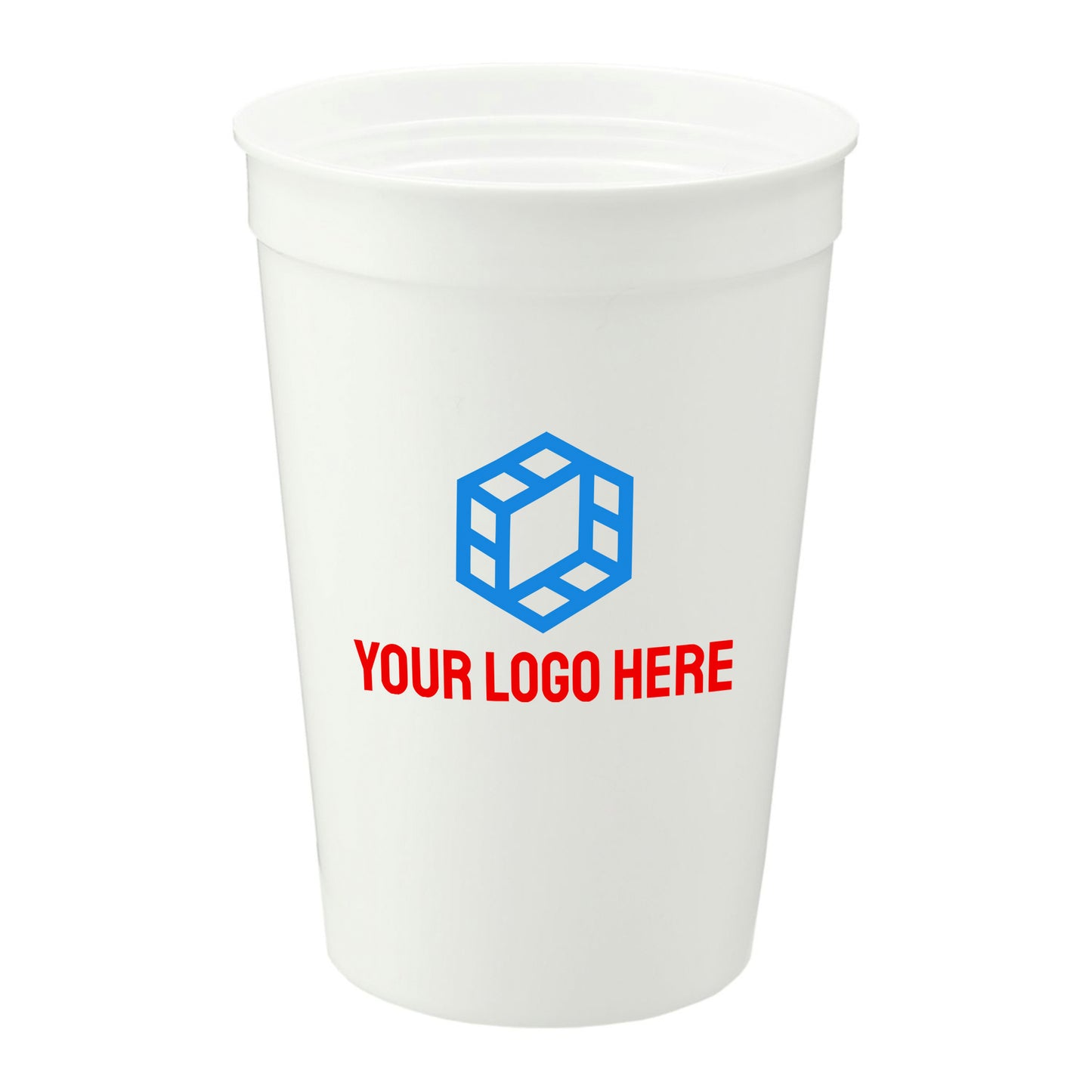 Solid 16oz Recycled Stadium Cup
