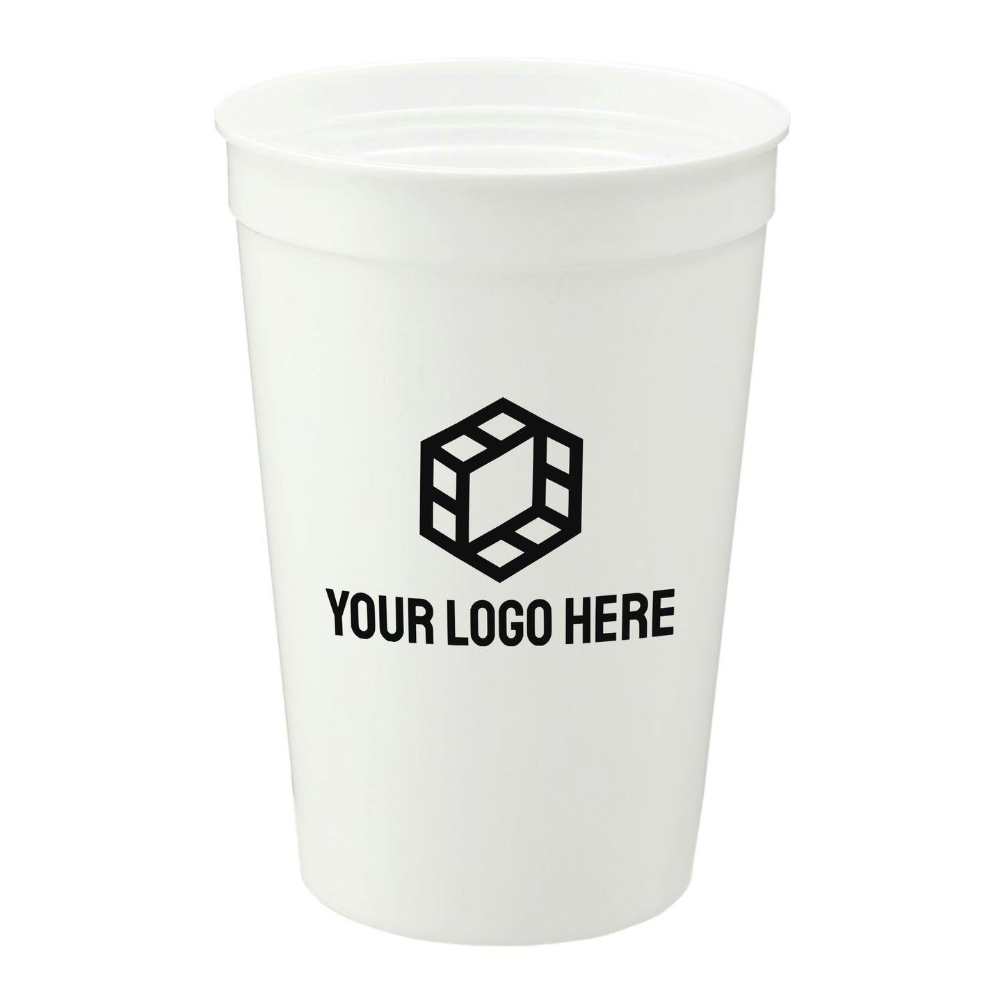 Solid 16oz Recycled Stadium Cup