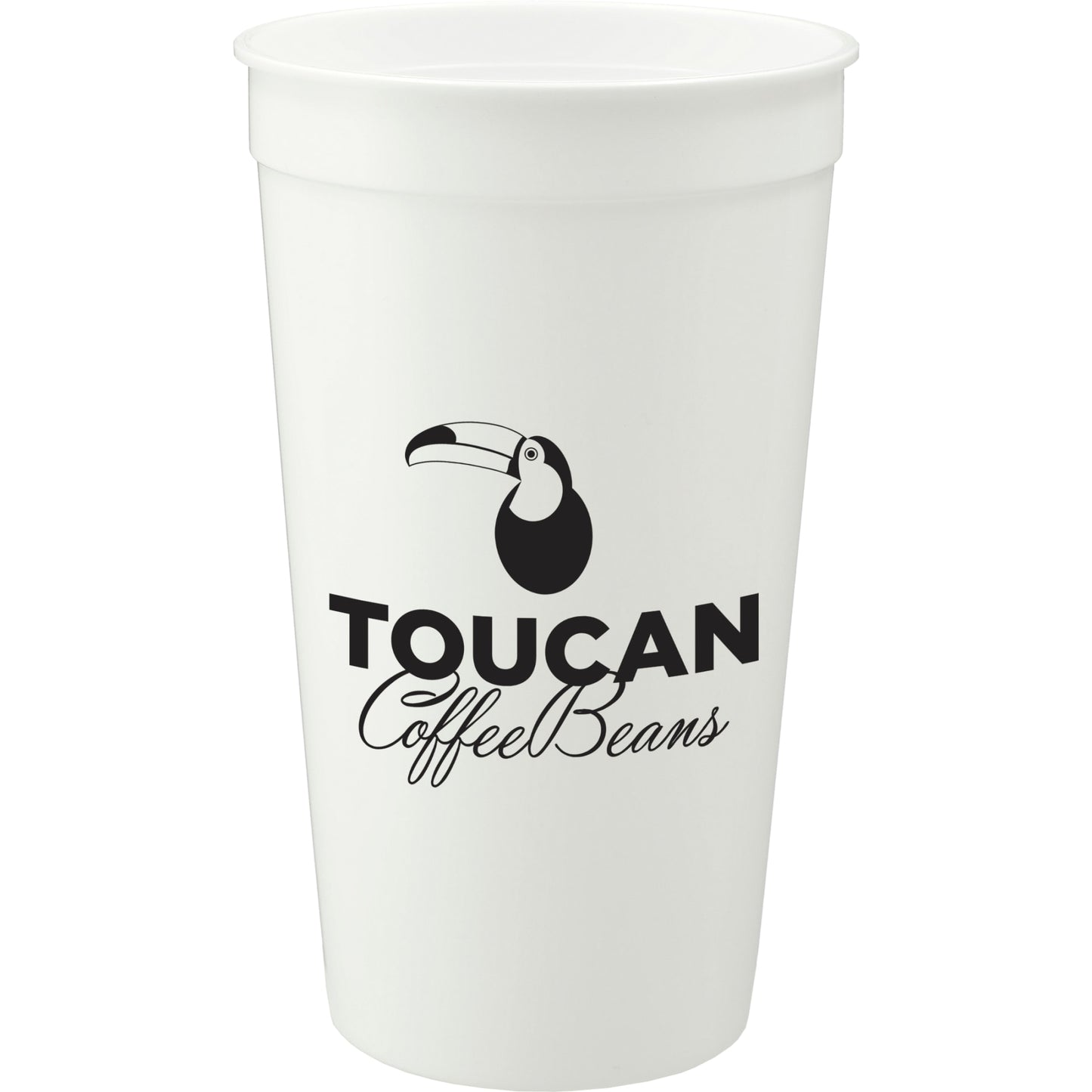 Solid 32oz Recycled Stadium Cup