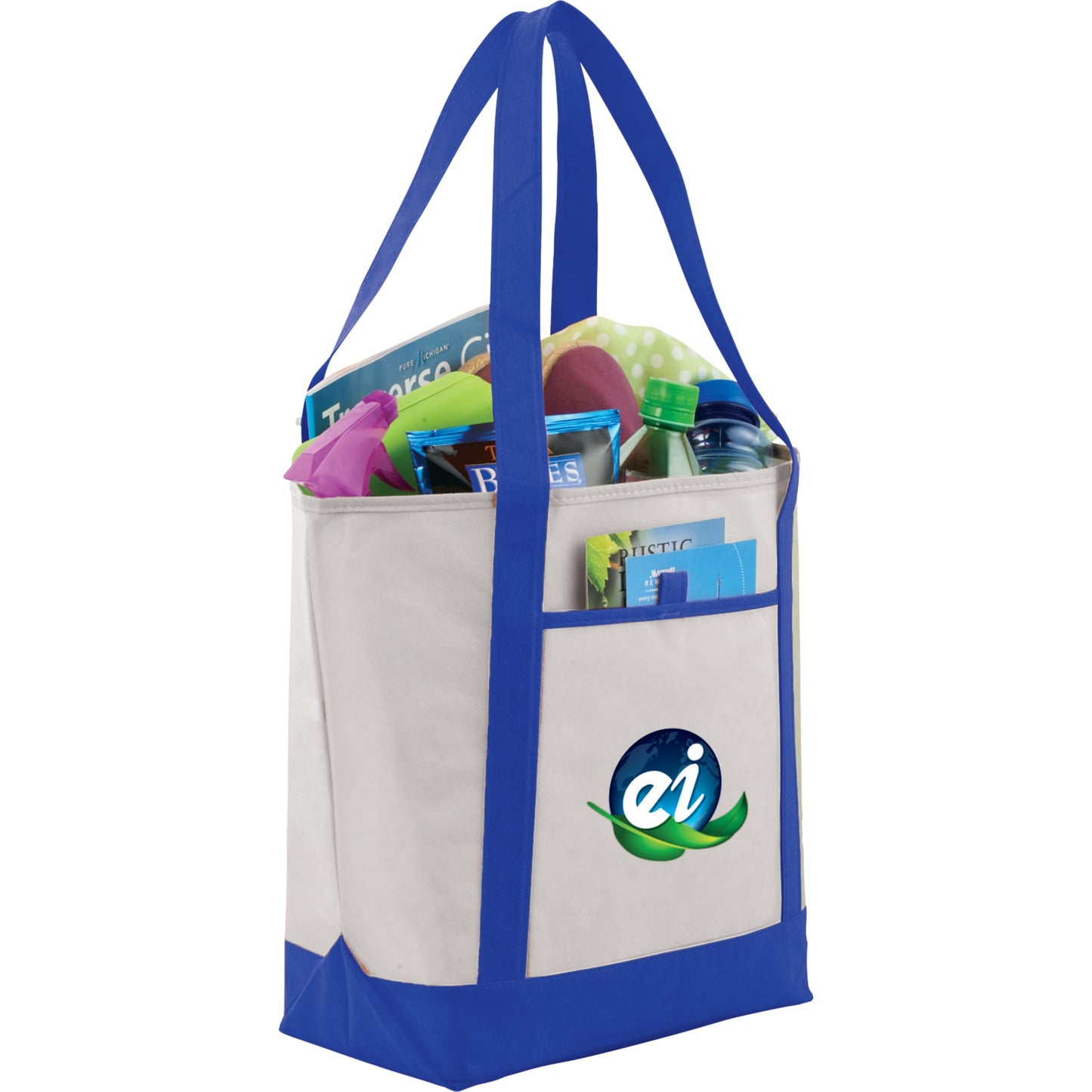 Lighthouse Non-Woven Boat Tote