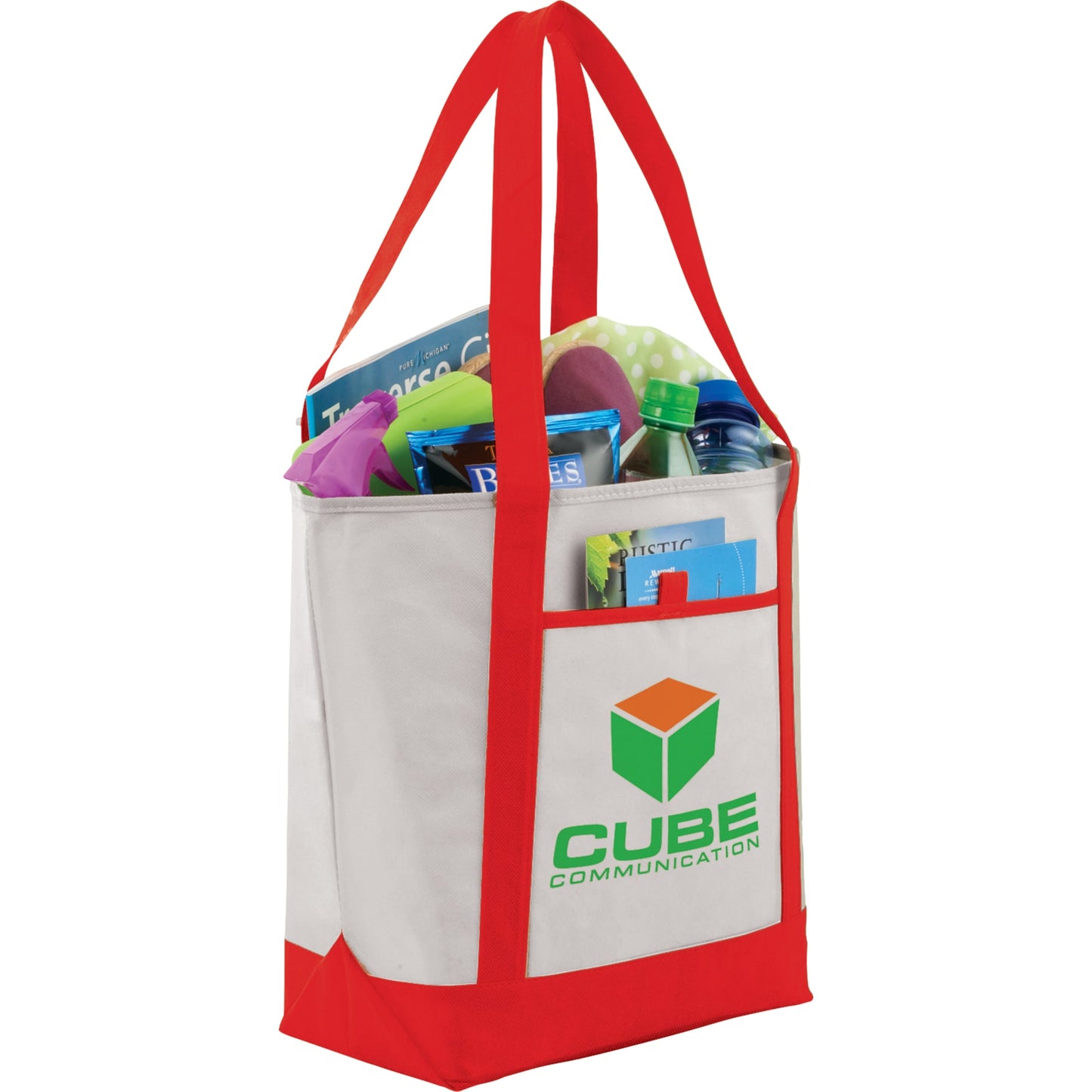 Lighthouse Non-Woven Boat Tote