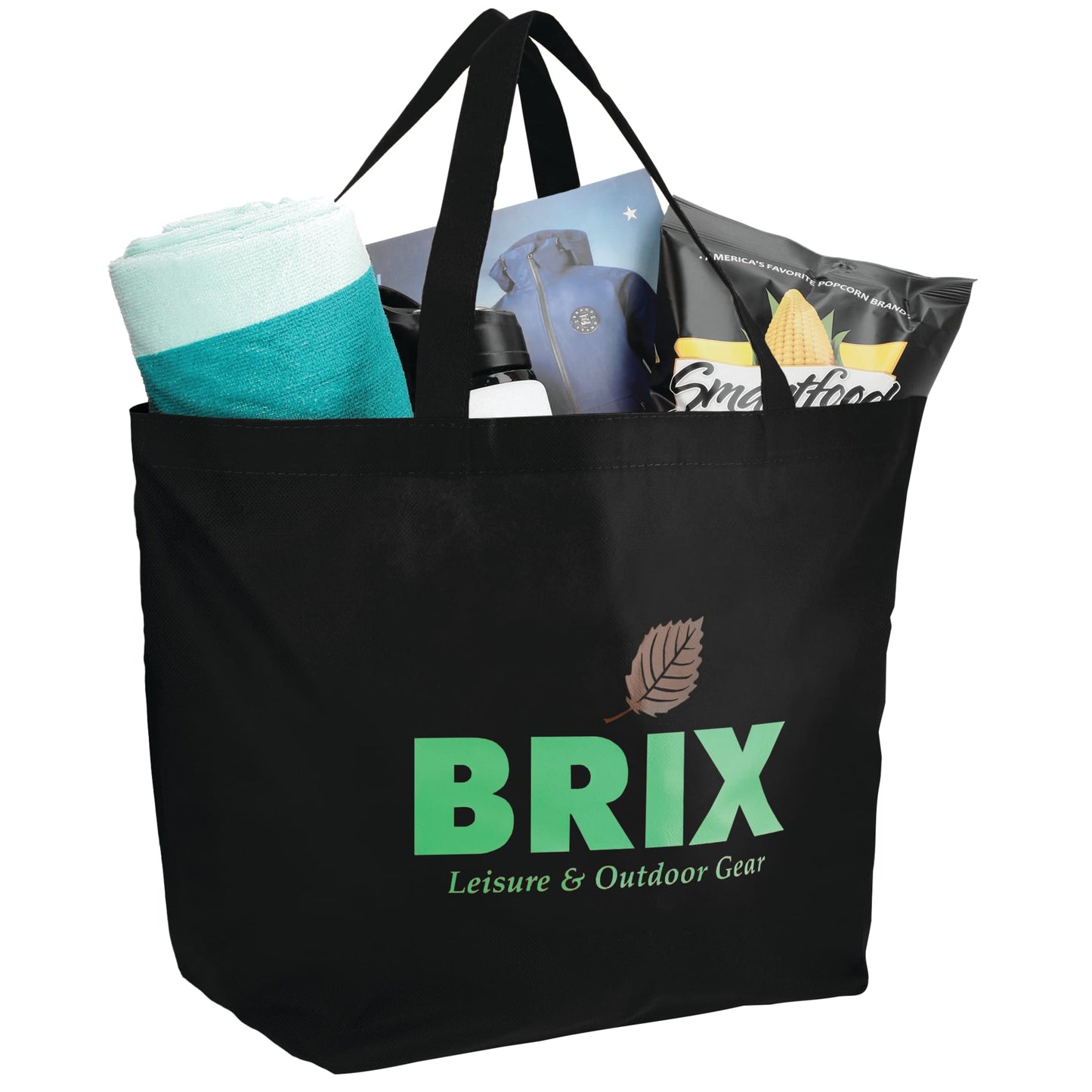 YaYa Budget Non-Woven Shopper Tote with Full Color Print