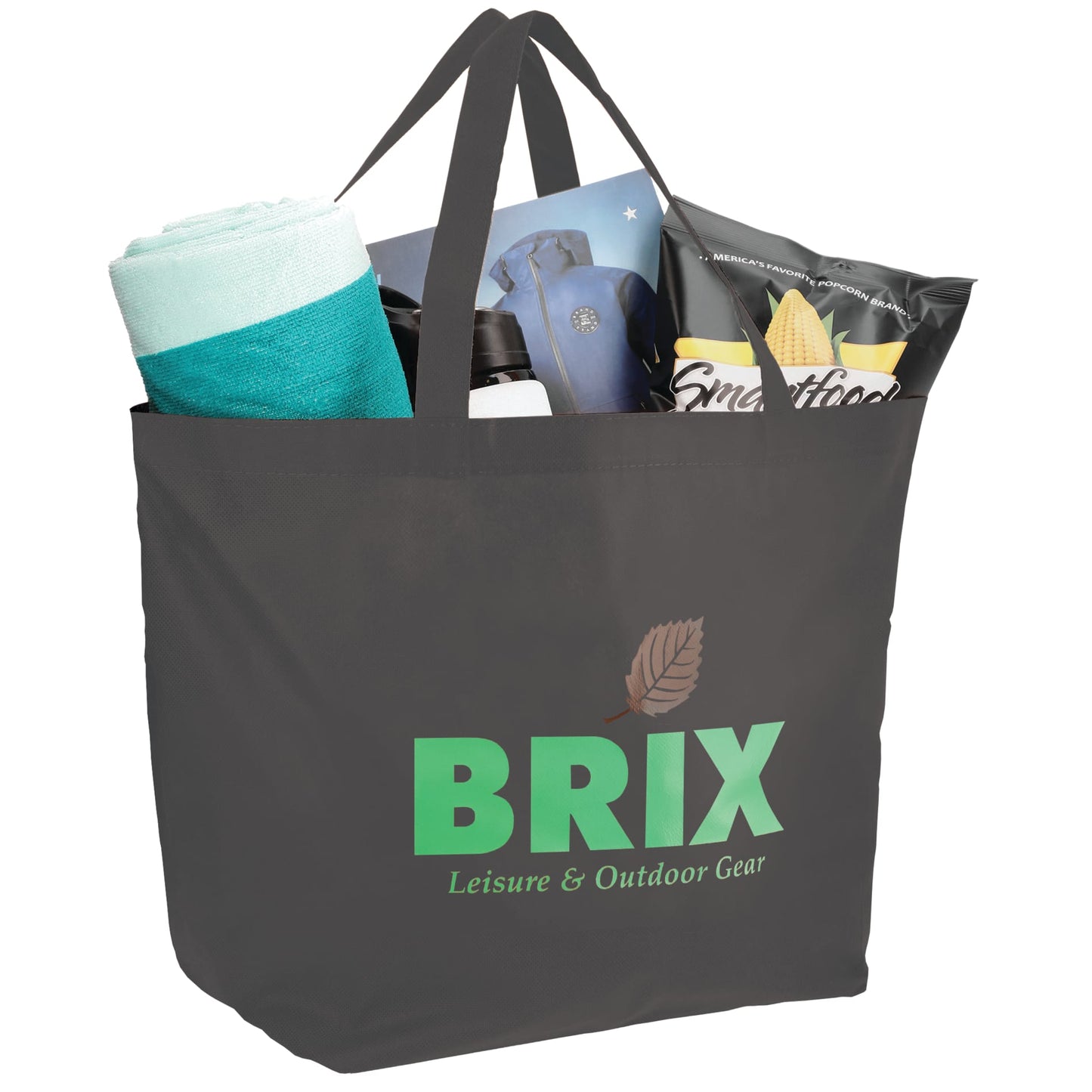 YaYa Budget Non-Woven Shopper Tote with Full Color Print
