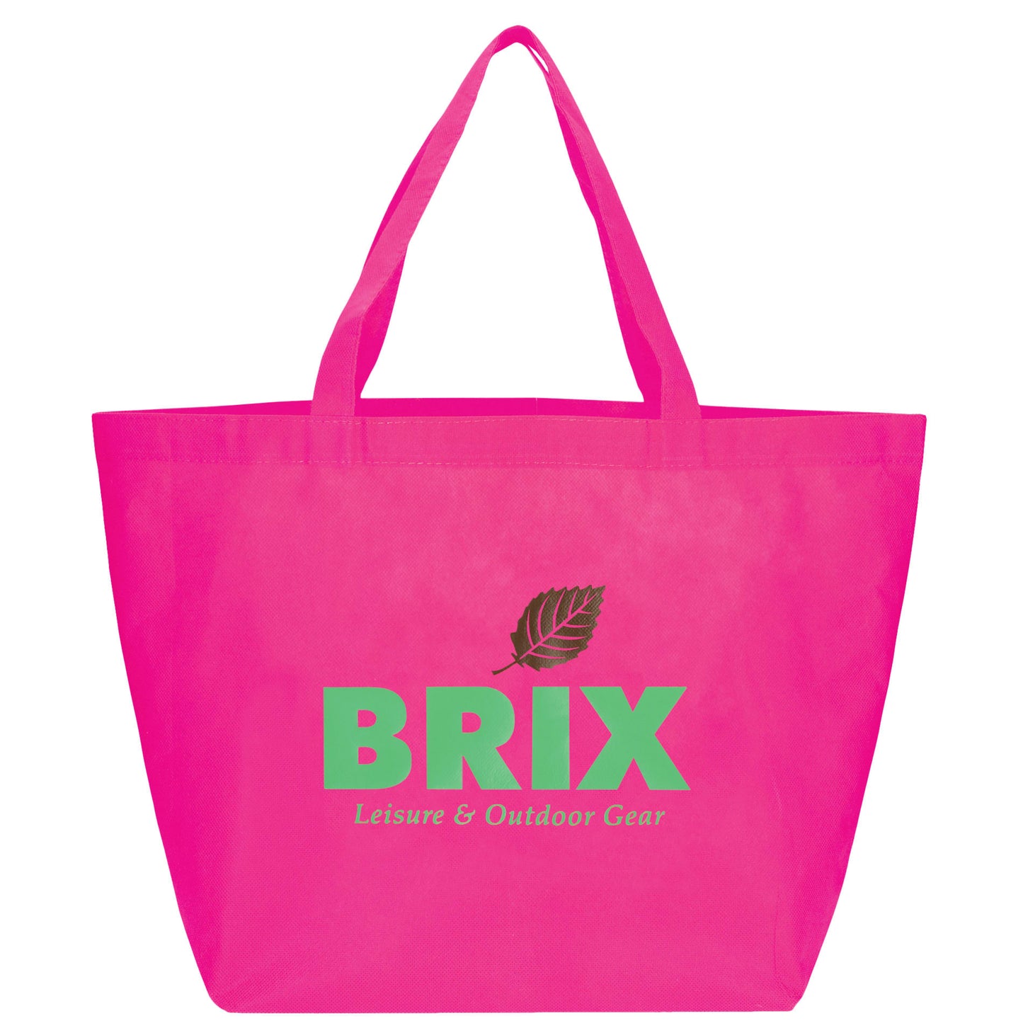 YaYa Budget Non-Woven Shopper Tote with Full Color Print