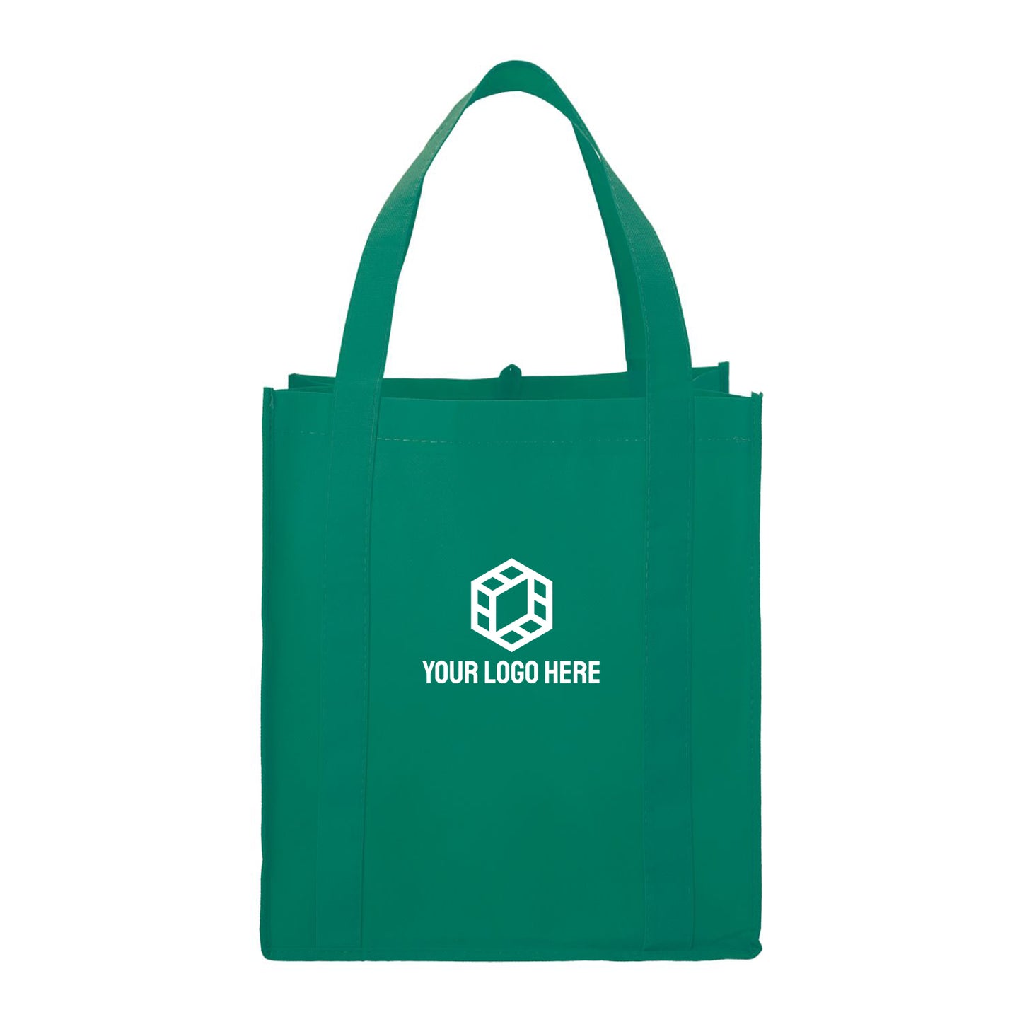 Hercules Non-Woven Grocery Tote with Full Color Print (Minimum 150)